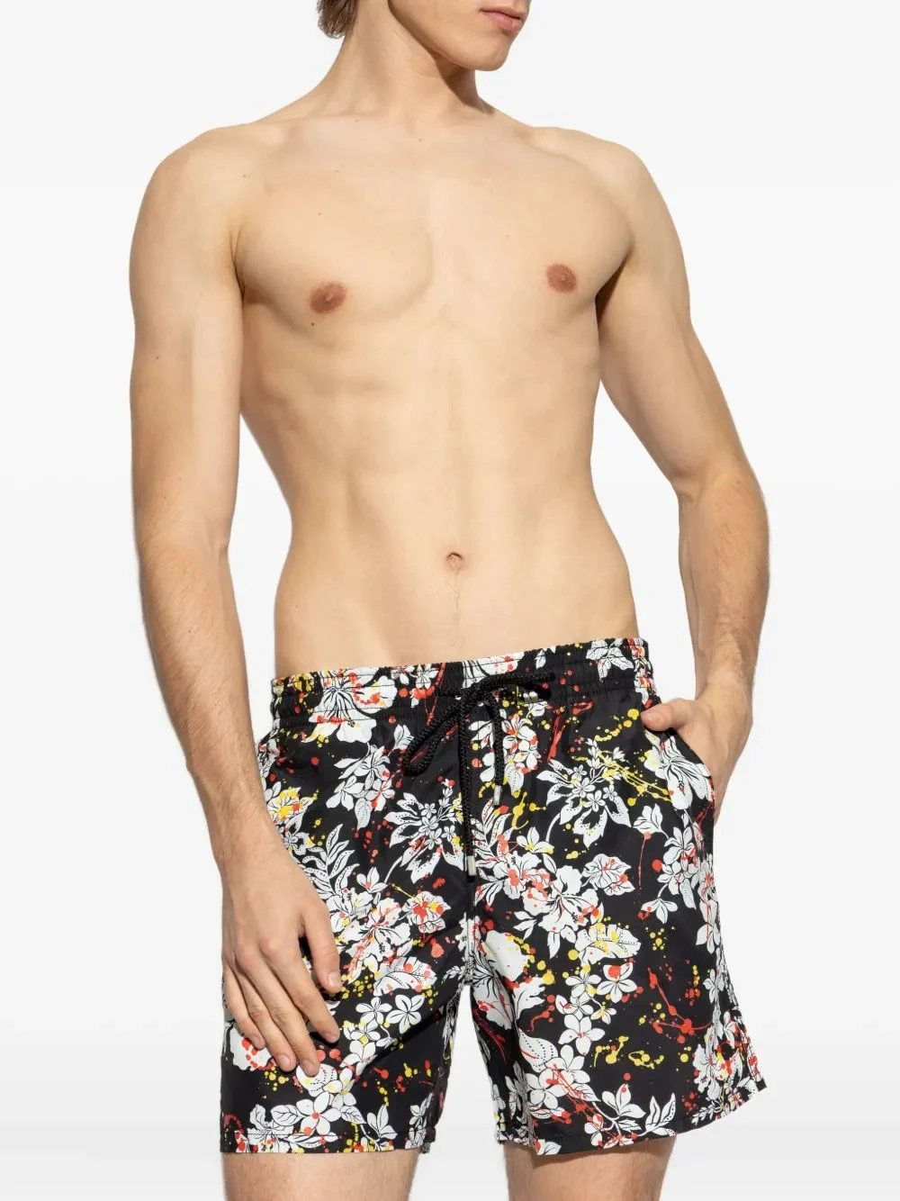Palm Angels Mini Floral Print Beachwear for Men - Image 3