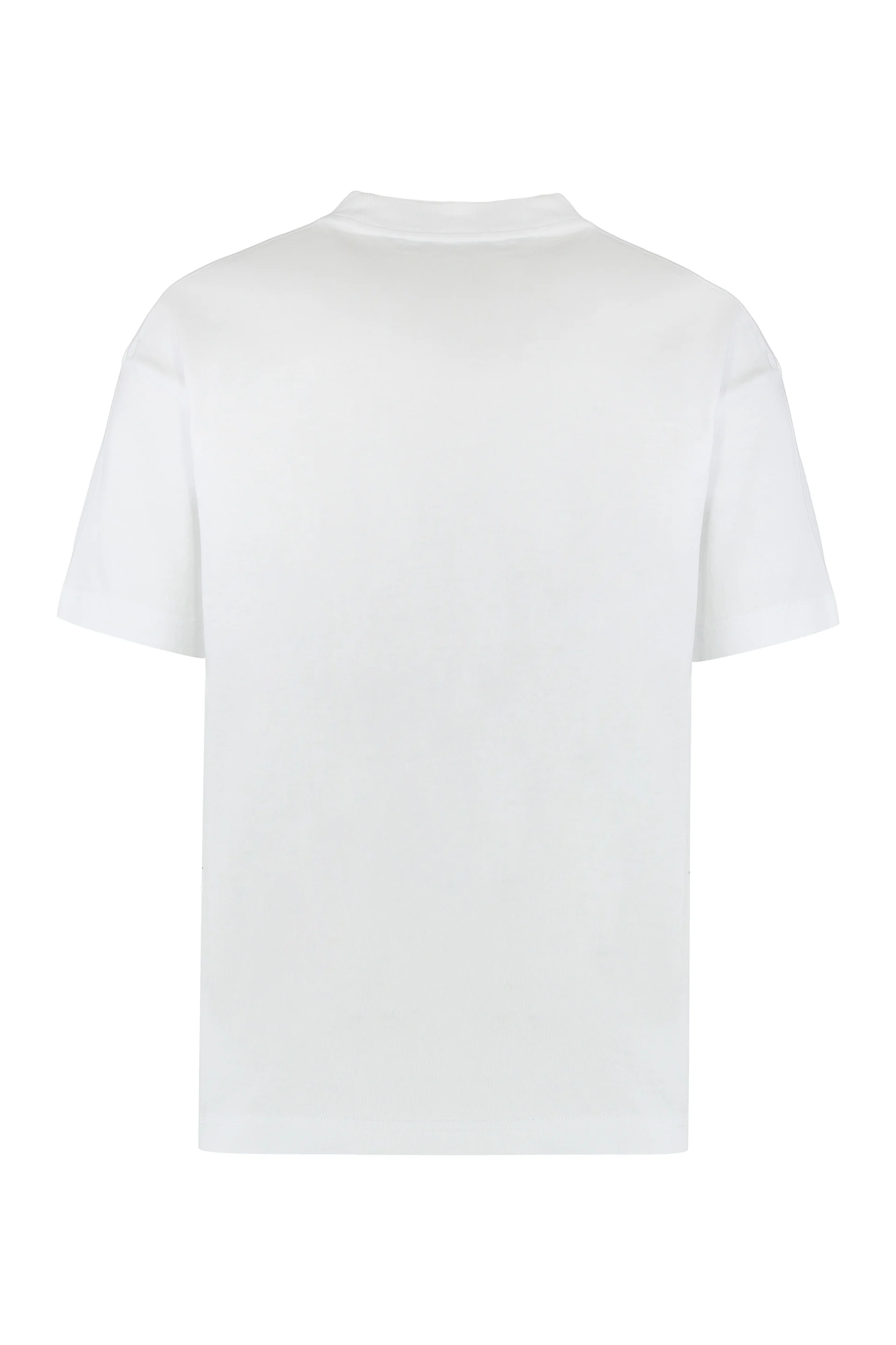 Palm Angels Round Neck T-shirt in Cotton - Image 2