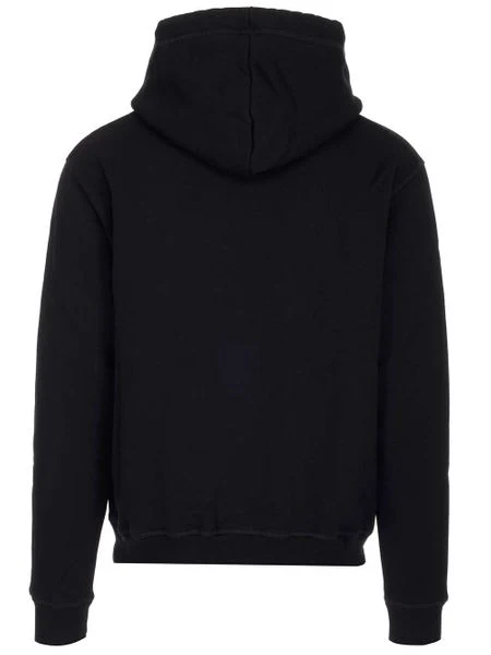 PALM ANGELS Sartorial Tape Cotton Hoodie - Image 2