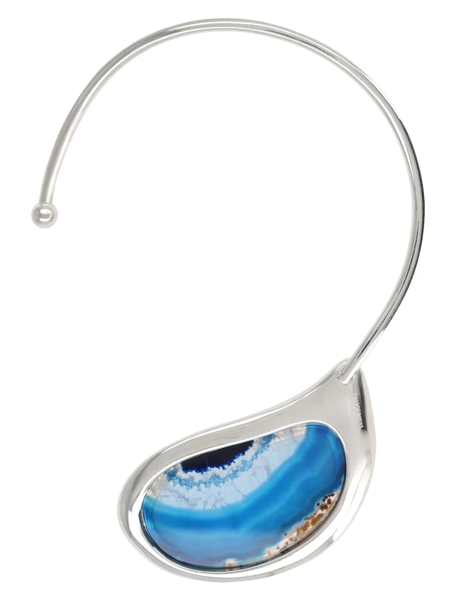PANCONESI Rhodium Agate Dusk Choker - Image 2