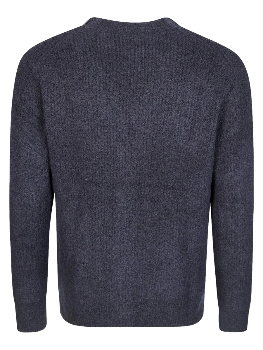 Paolo Pecora Milano Men's Stylish Multi-Pattern Wool Blend Sweater - Image 2