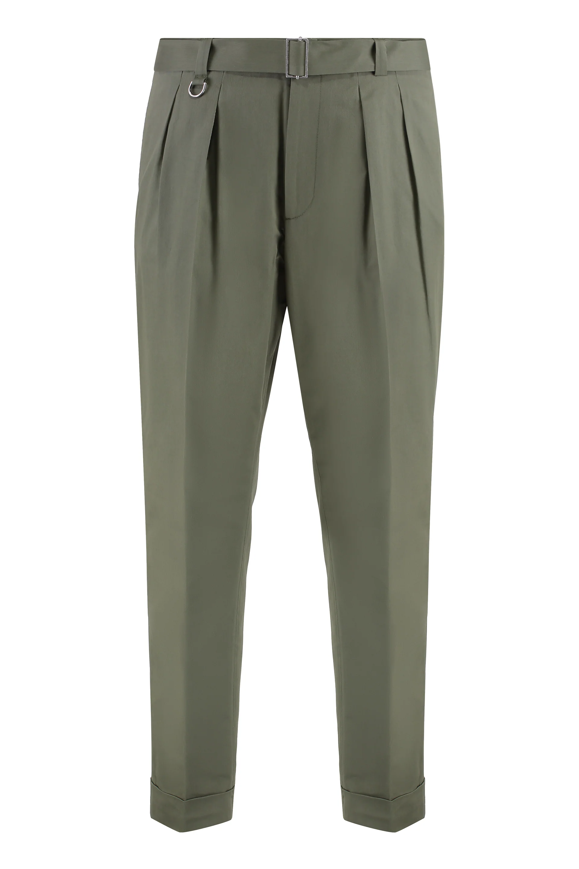 PAOLO PECORA Slim Fit Chino Trousers - Image 3