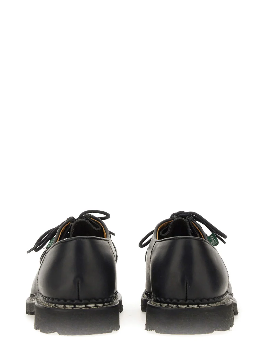 Paraboot Lace-Up Two-Hole Men's Leather Shoes - Image 5