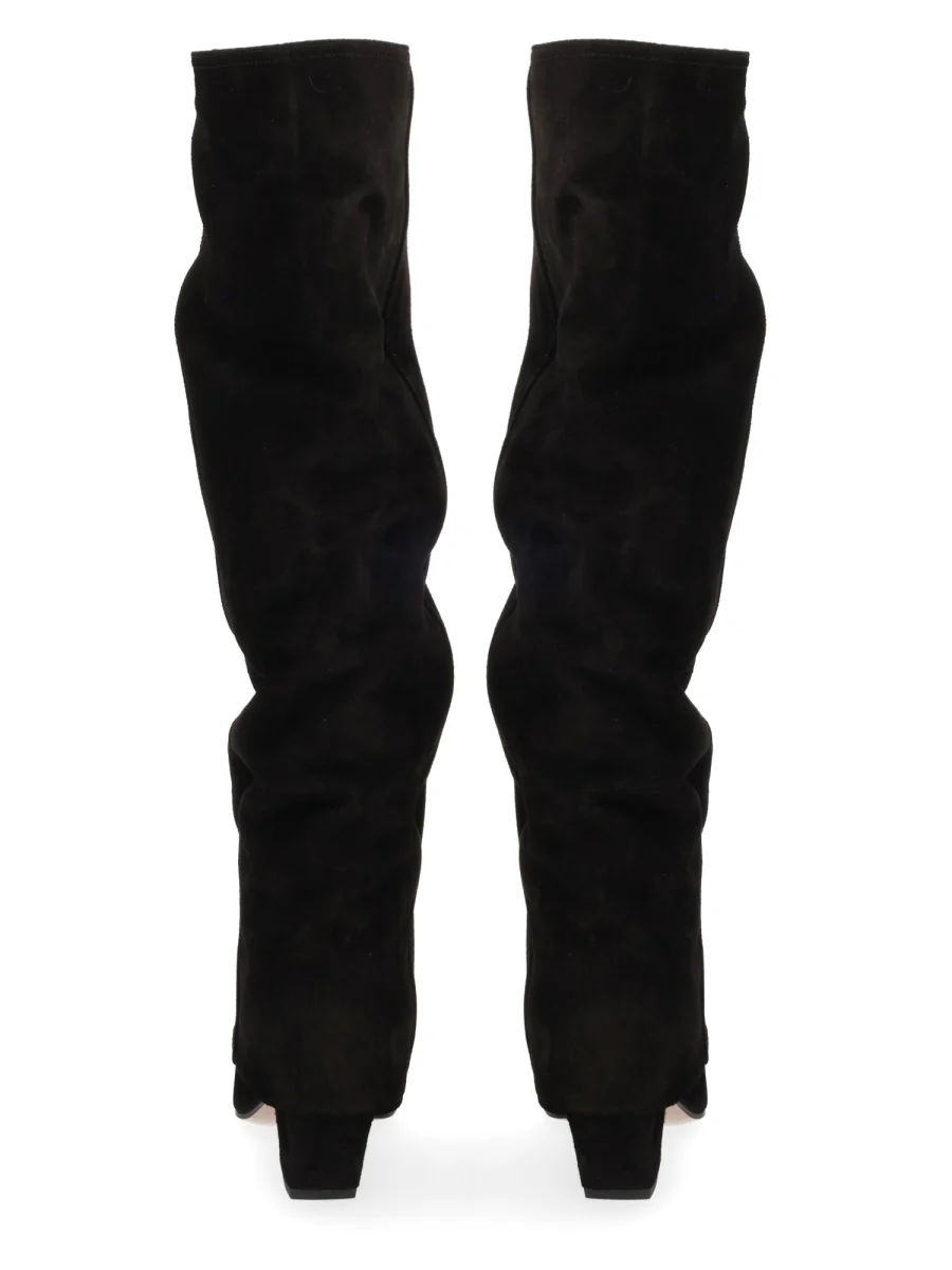 PARIS TEXAS Pointed Suede Boots - Image 3