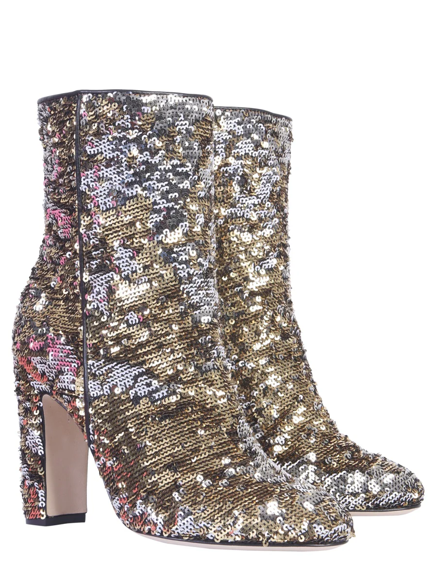 PARIS TEXAS Sequin-embellished Ankle Boots - Image 3
