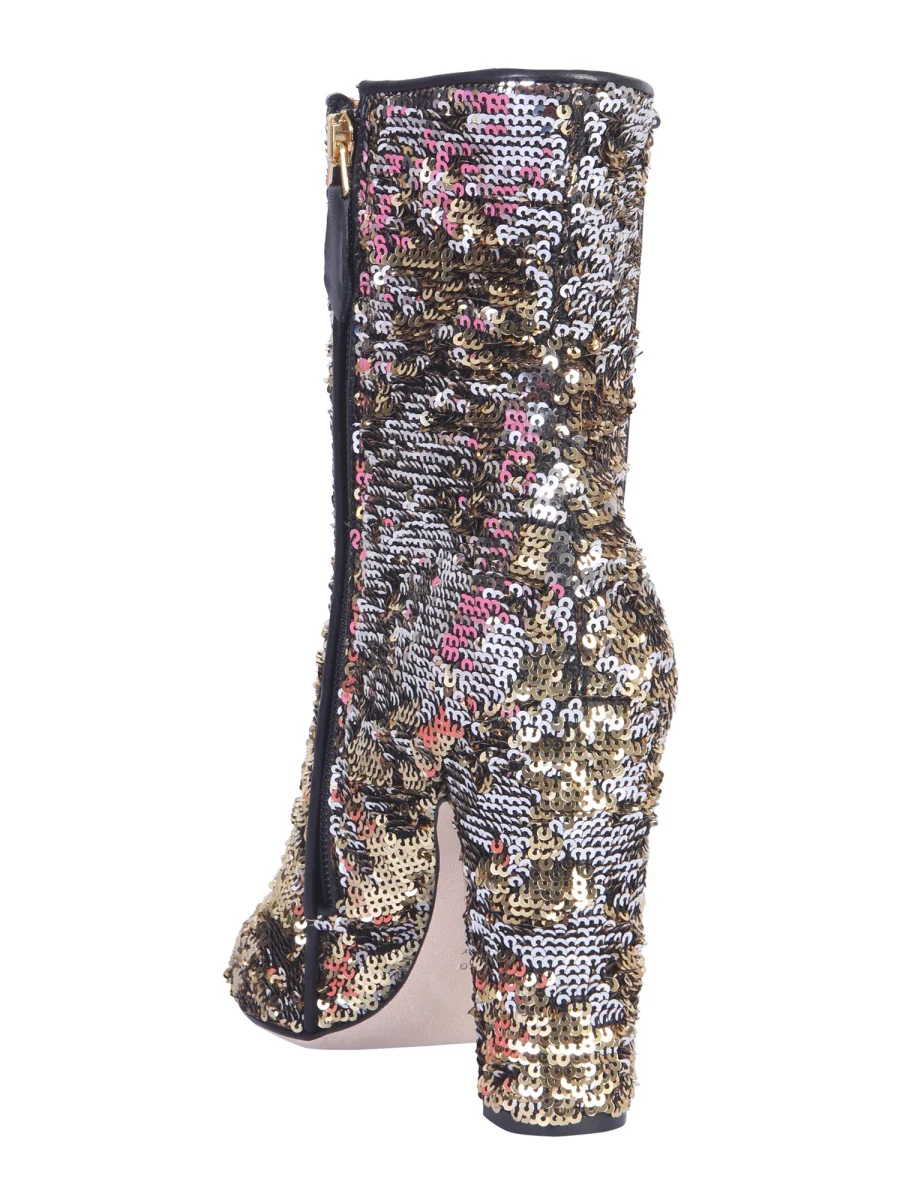 PARIS TEXAS Sequin-embellished Ankle Boots - Image 5