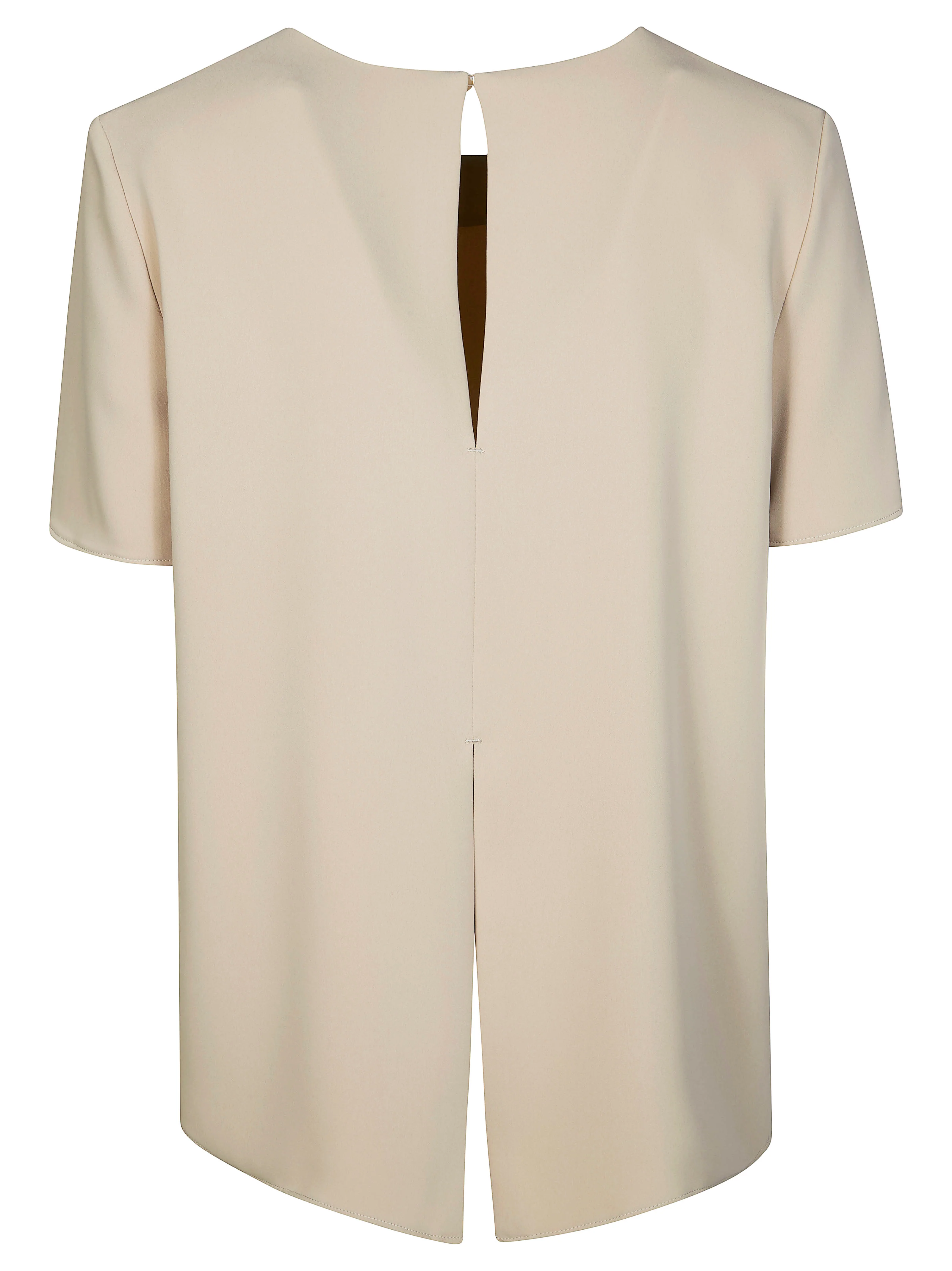 Parosh Cady Crewneck Short Sleeved Blouse - Image 2