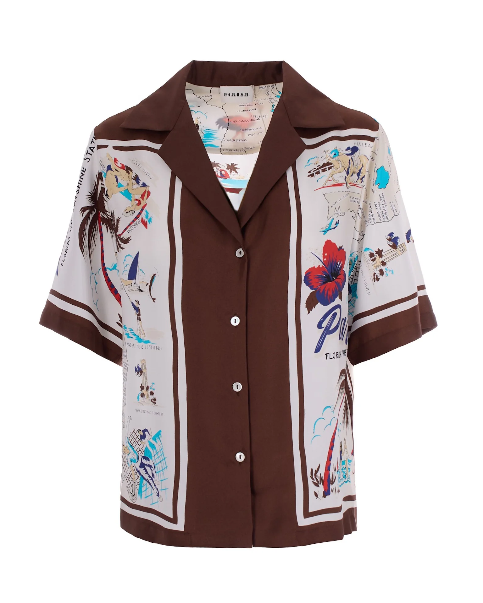 Parosh Elegant Silk Shirt