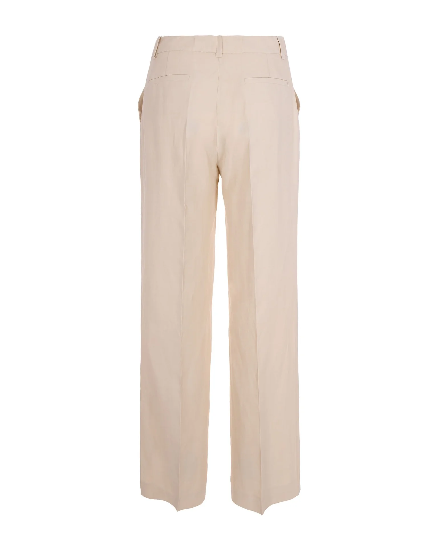 Parosh Lightweight Natural Trousers for Women - SS26 Collection - Image 2