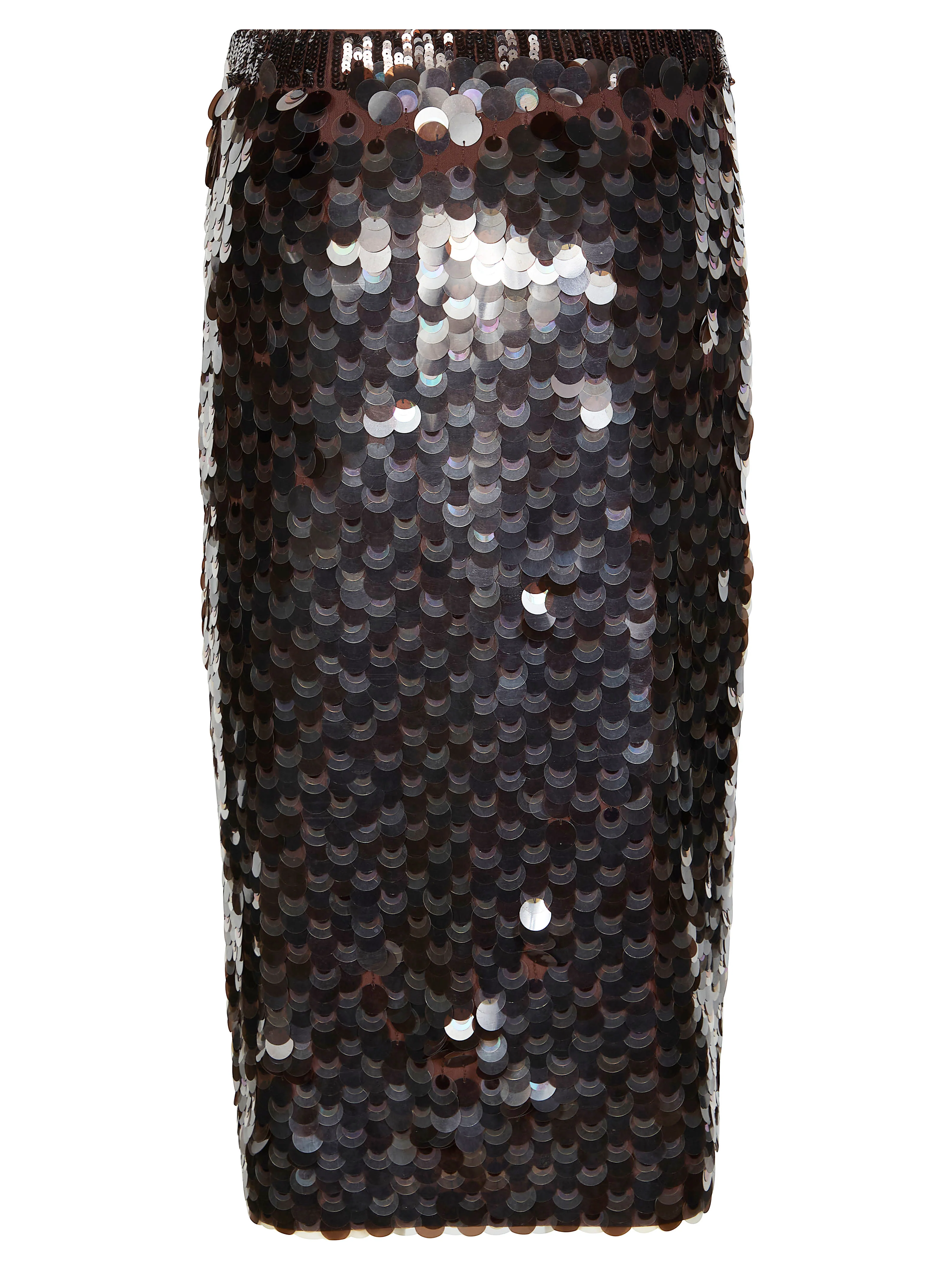Parosh Sequin Midi Skirt