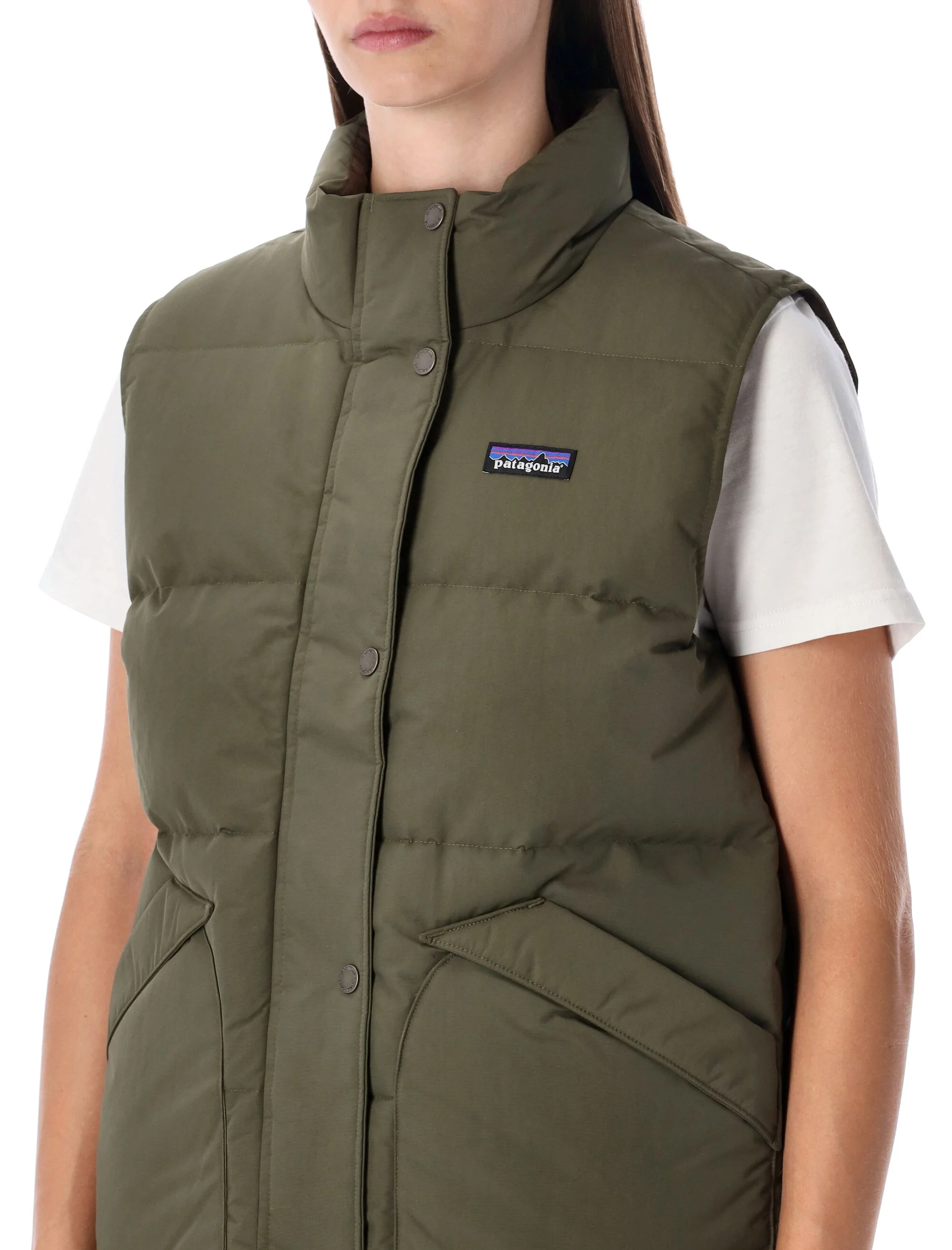 Patagonia Downdrift Vest for Women - Sustainable Warmth and Comfort - Image 3