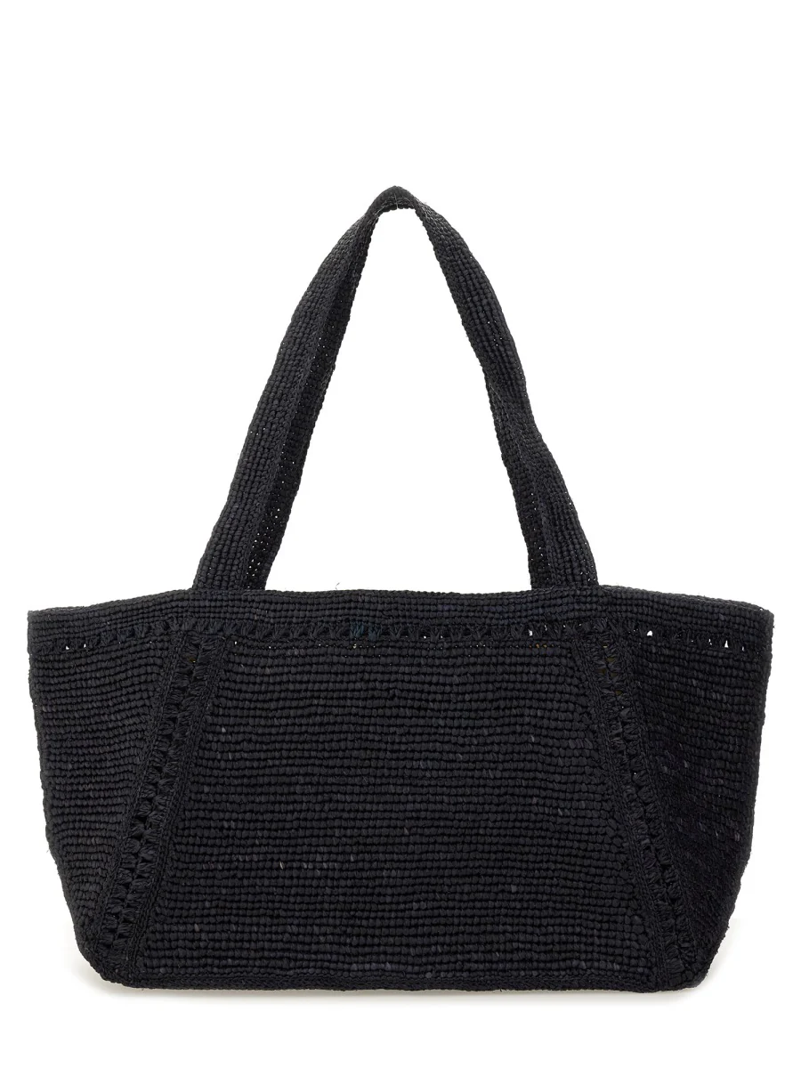 PATOU Large JP Monogram Trapeze-design Tote Bag - Image 5
