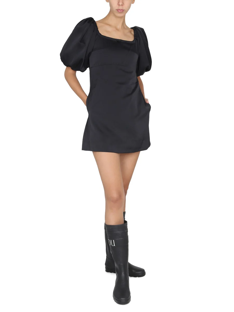 PATOU Volume Sleeves Drawstring Dress - Image 2