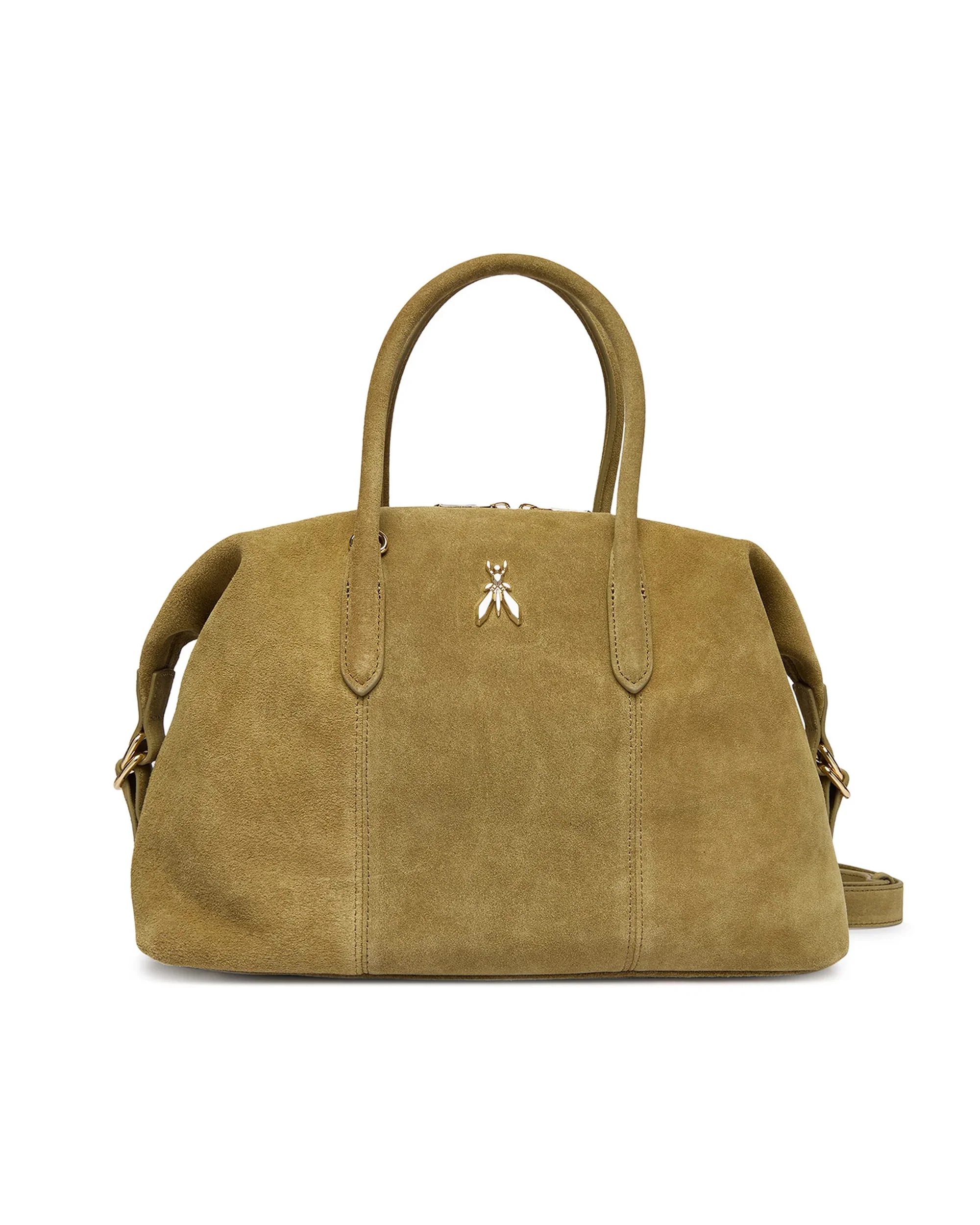 Patrizia Pepe Mini Chic Suede Bag