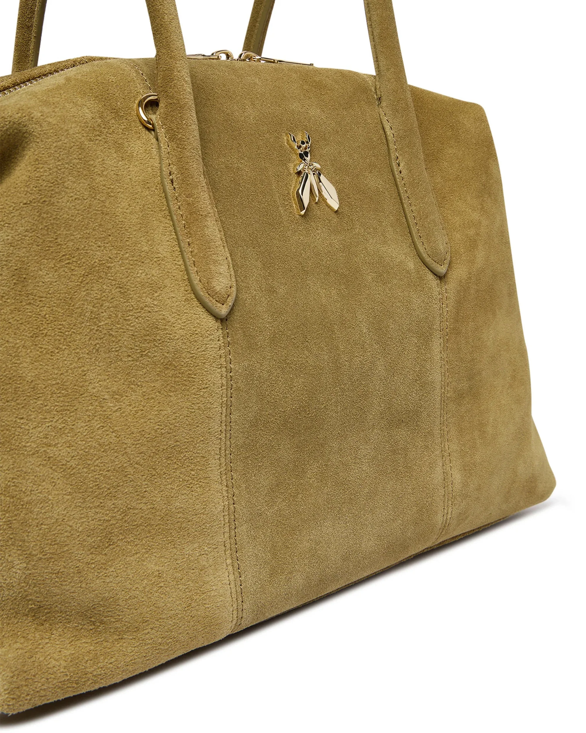 Patrizia Pepe Mini Chic Suede Bag - Image 3