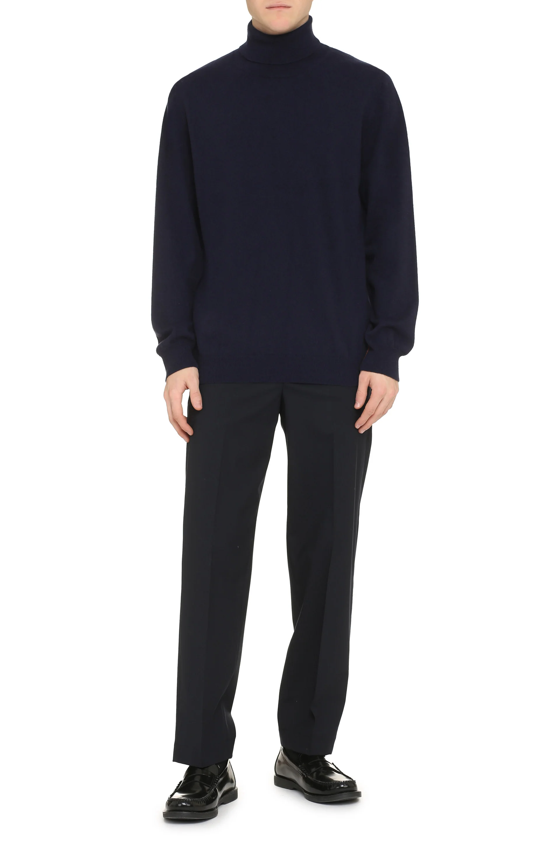 PAUL SMITH Artist Stripe Roll Neck Jumper - Image 5