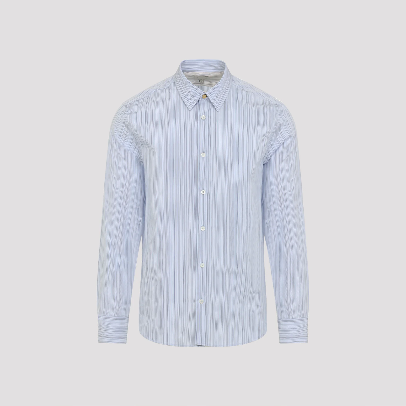 Paul Smith Slim-Fit 'Signature Stripe' Cotton Shirt - Image 3