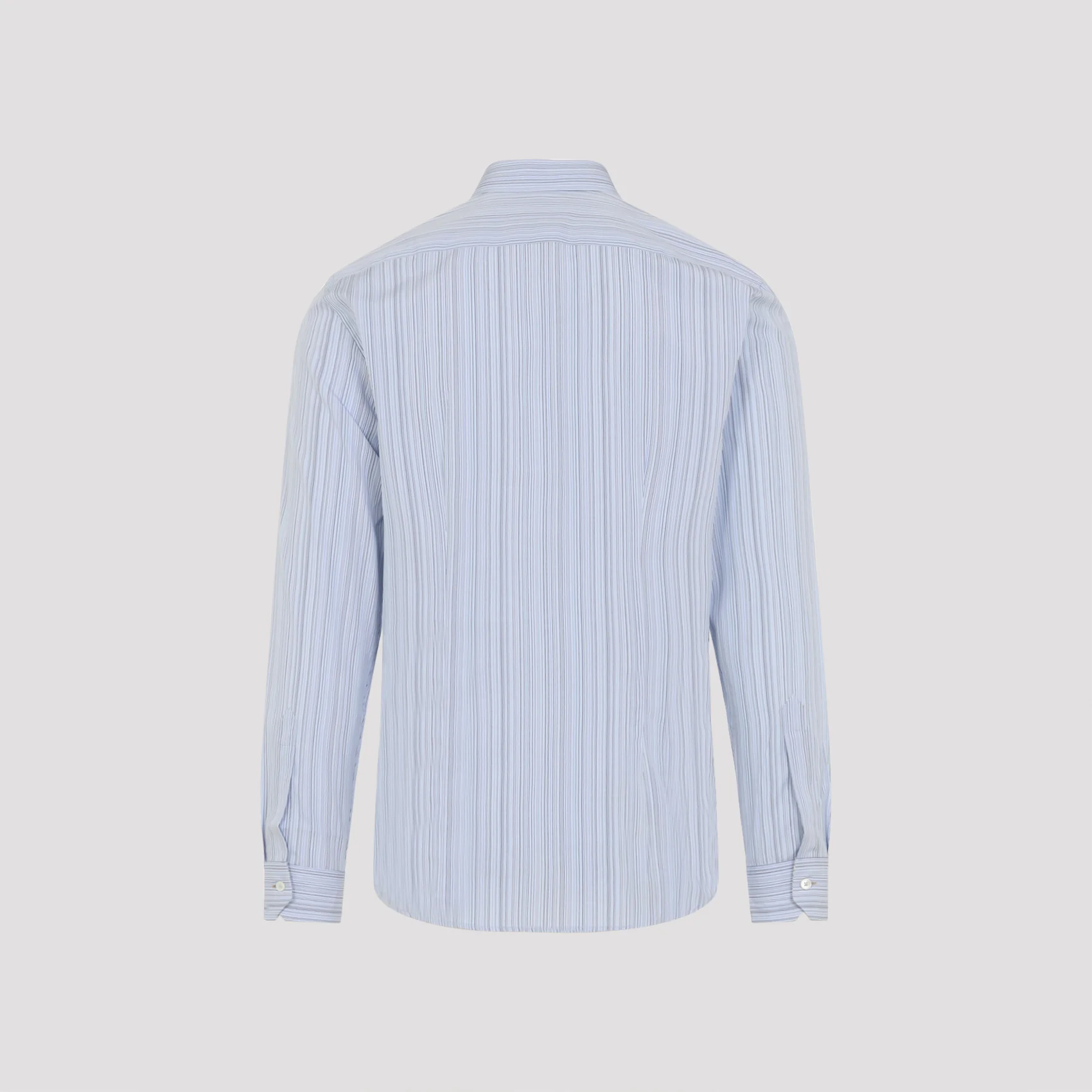 Paul Smith Slim-Fit 'Signature Stripe' Cotton Shirt - Image 4