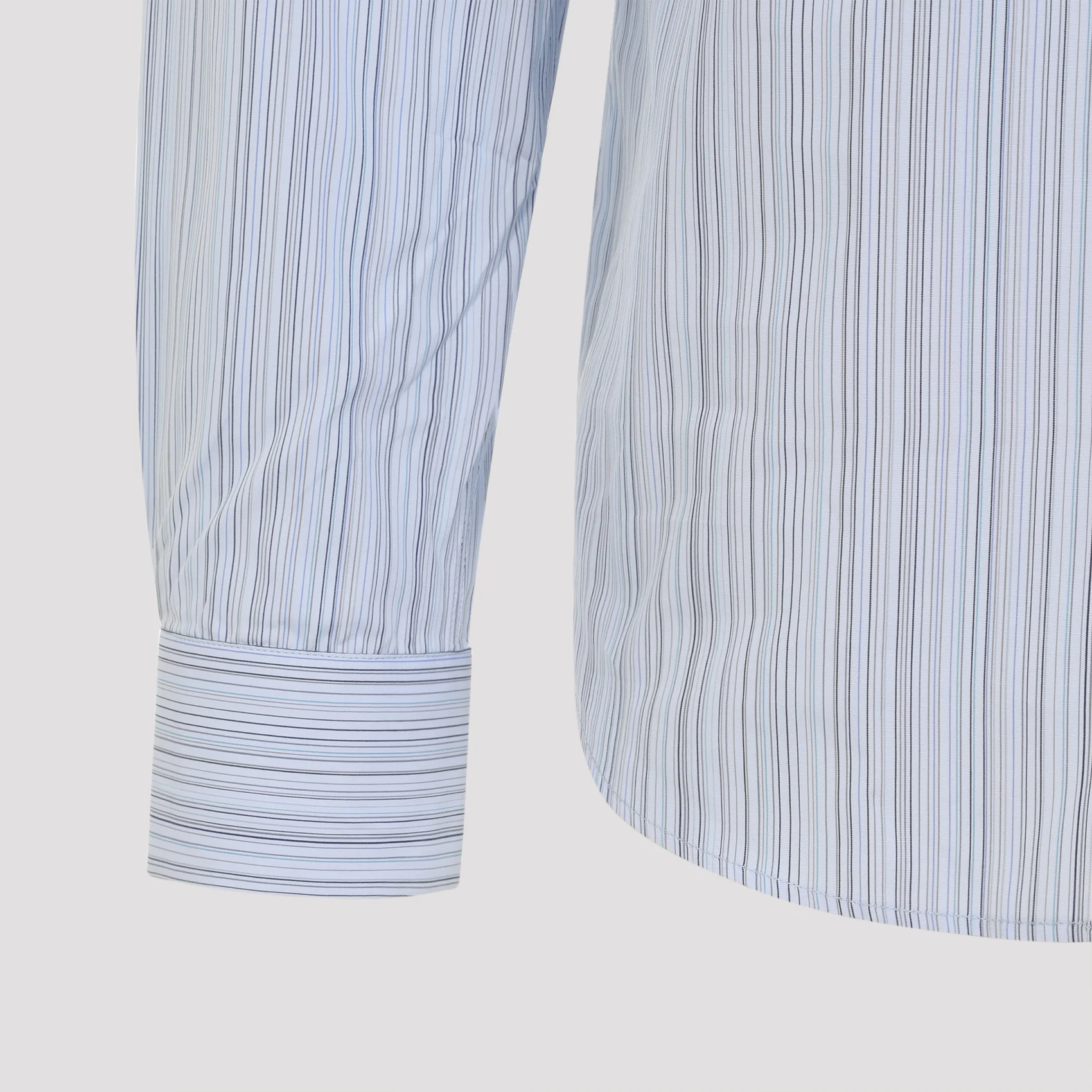 Paul Smith Slim-Fit 'Signature Stripe' Cotton Shirt - Image 5