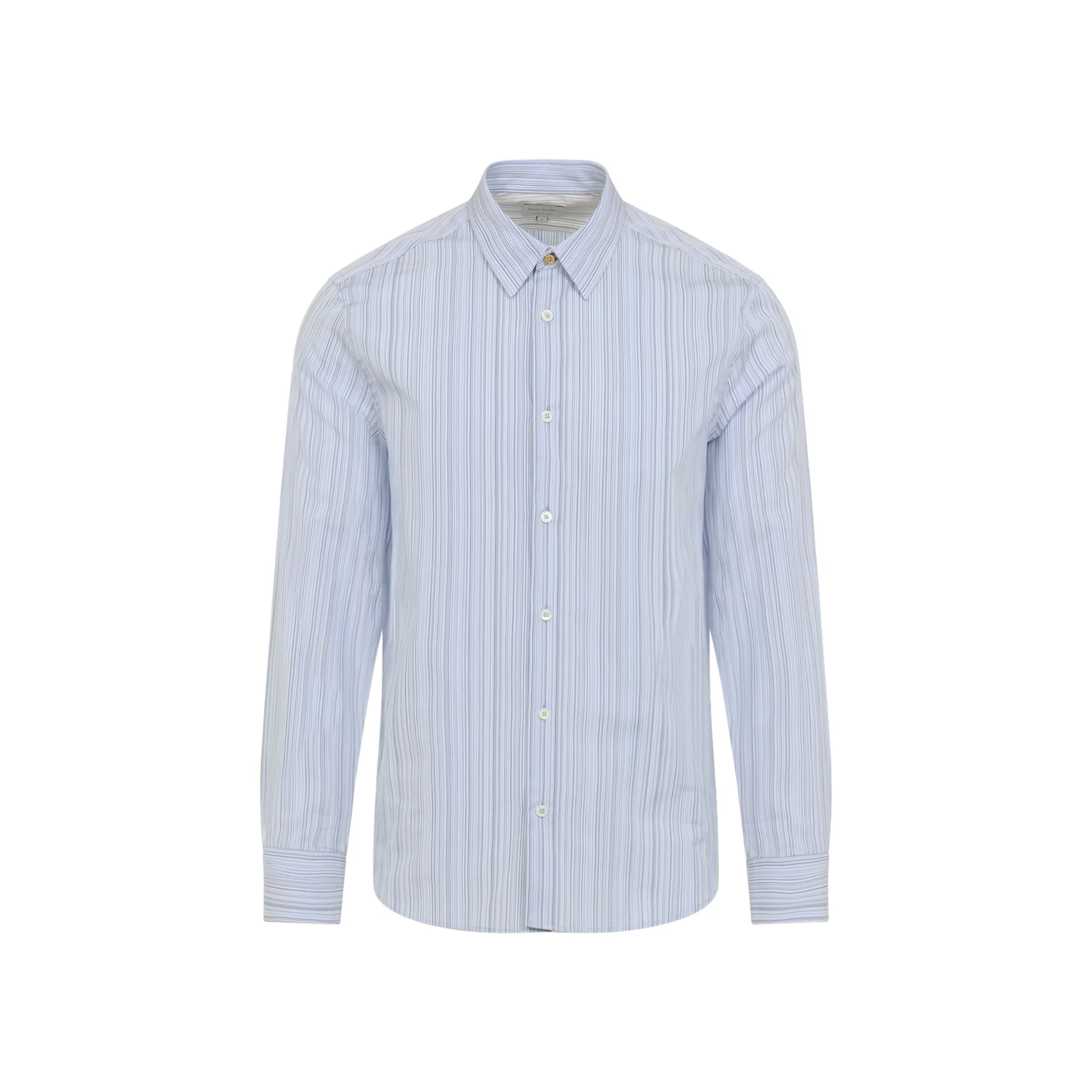Paul Smith Slim-Fit 'Signature Stripe' Cotton Shirt - Image 7