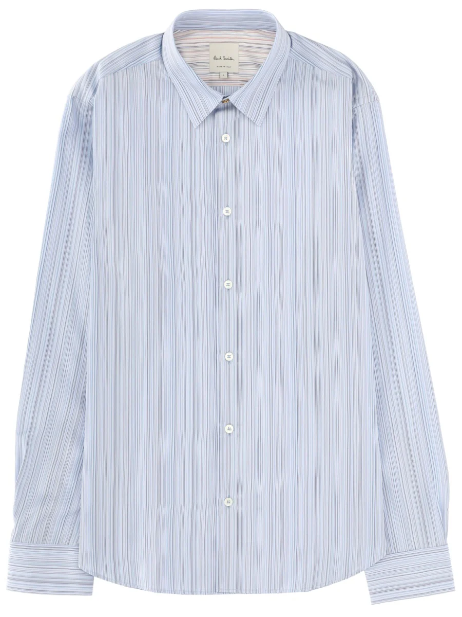 PAUL SMITH Slim-Fit 'Signature Stripe' Cotton Shirt
