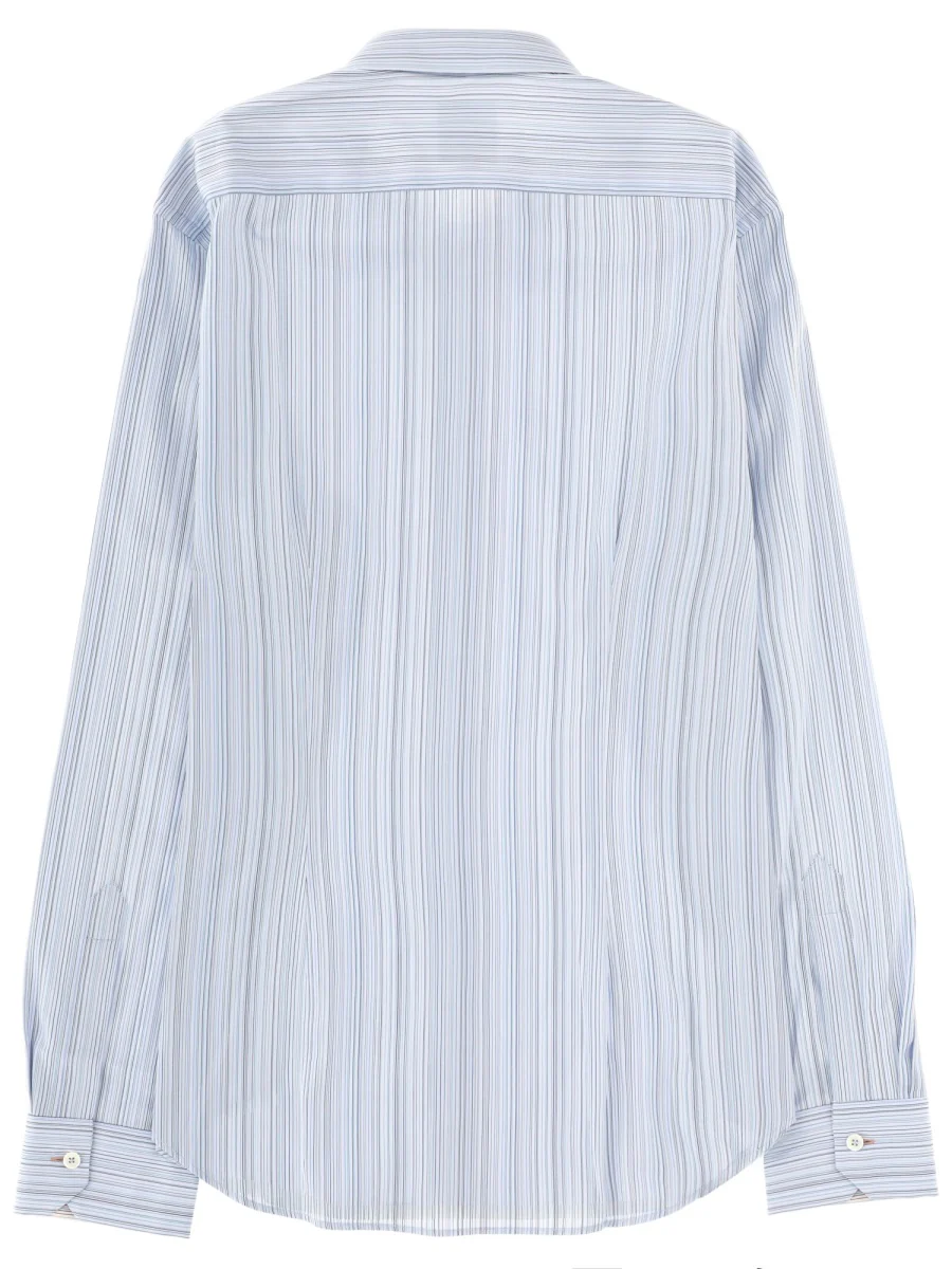 PAUL SMITH Slim-Fit 'Signature Stripe' Cotton Shirt - Image 2