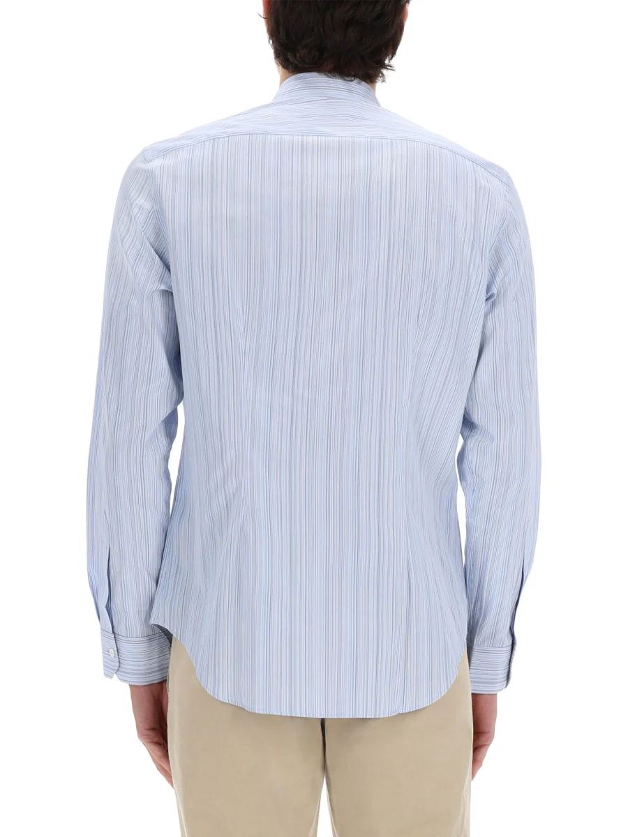 PAUL SMITH Slim-Fit 'Signature Stripe' Cotton Shirt - Image 4
