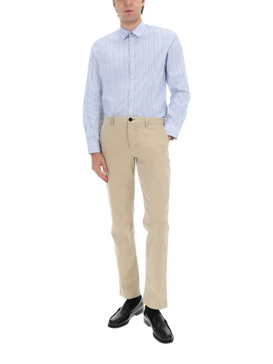 PAUL SMITH Slim-Fit 'Signature Stripe' Cotton Shirt - Image 5