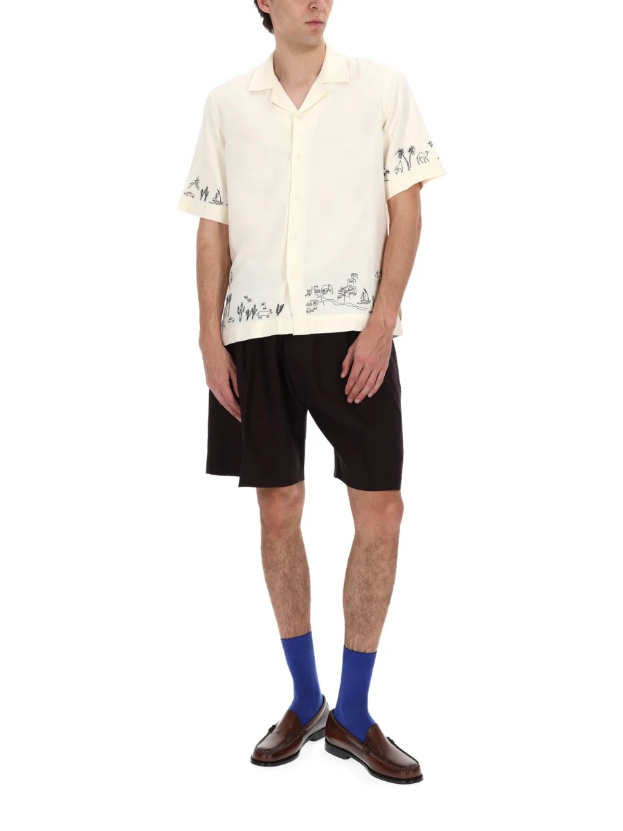 Paul Smith Tailored Shirt with Embroidery - Regular Fit - Image 2