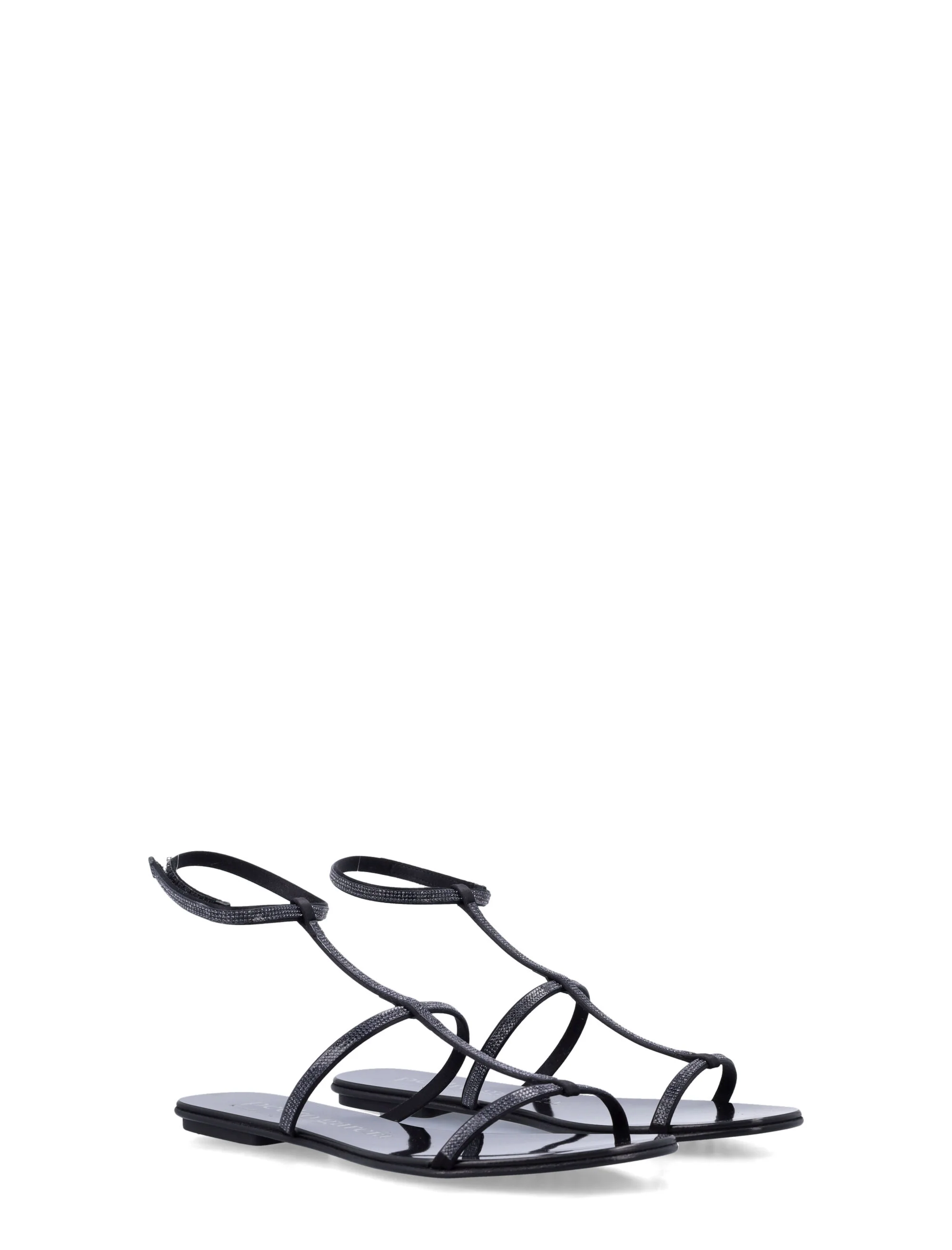 Pedro Garcia Elegant Flat Sandals with Delicate Straps - Image 2