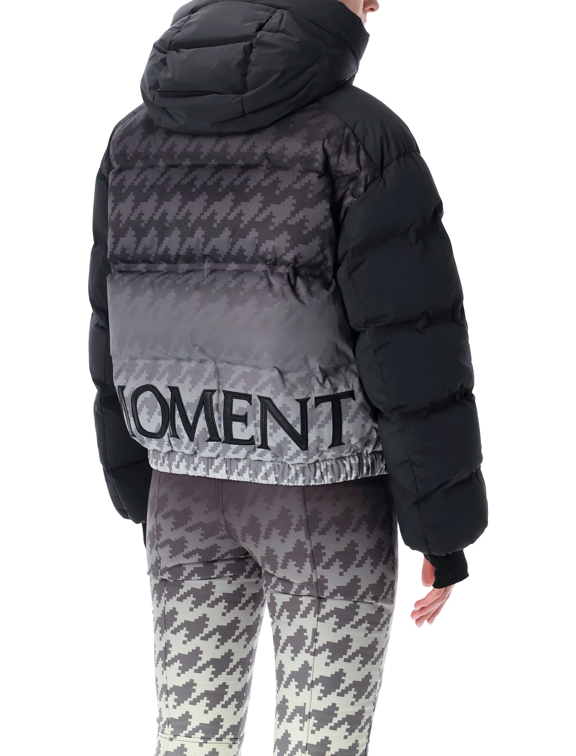 Perfect Moment Gradient Houndstooth Puffer Jacket for Women - Size S - Image 2