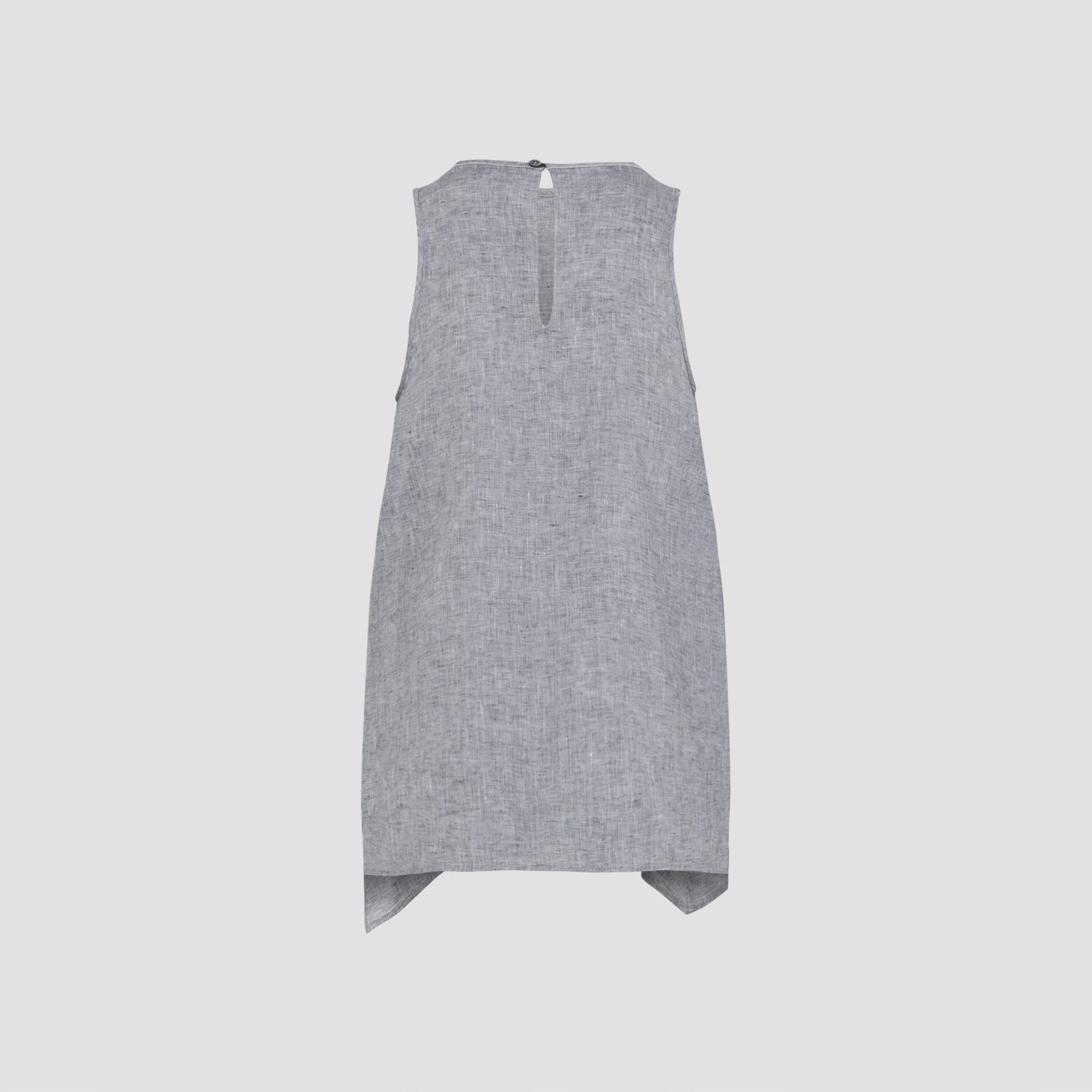 Peserico Linen Asymmetric Top - Image 4