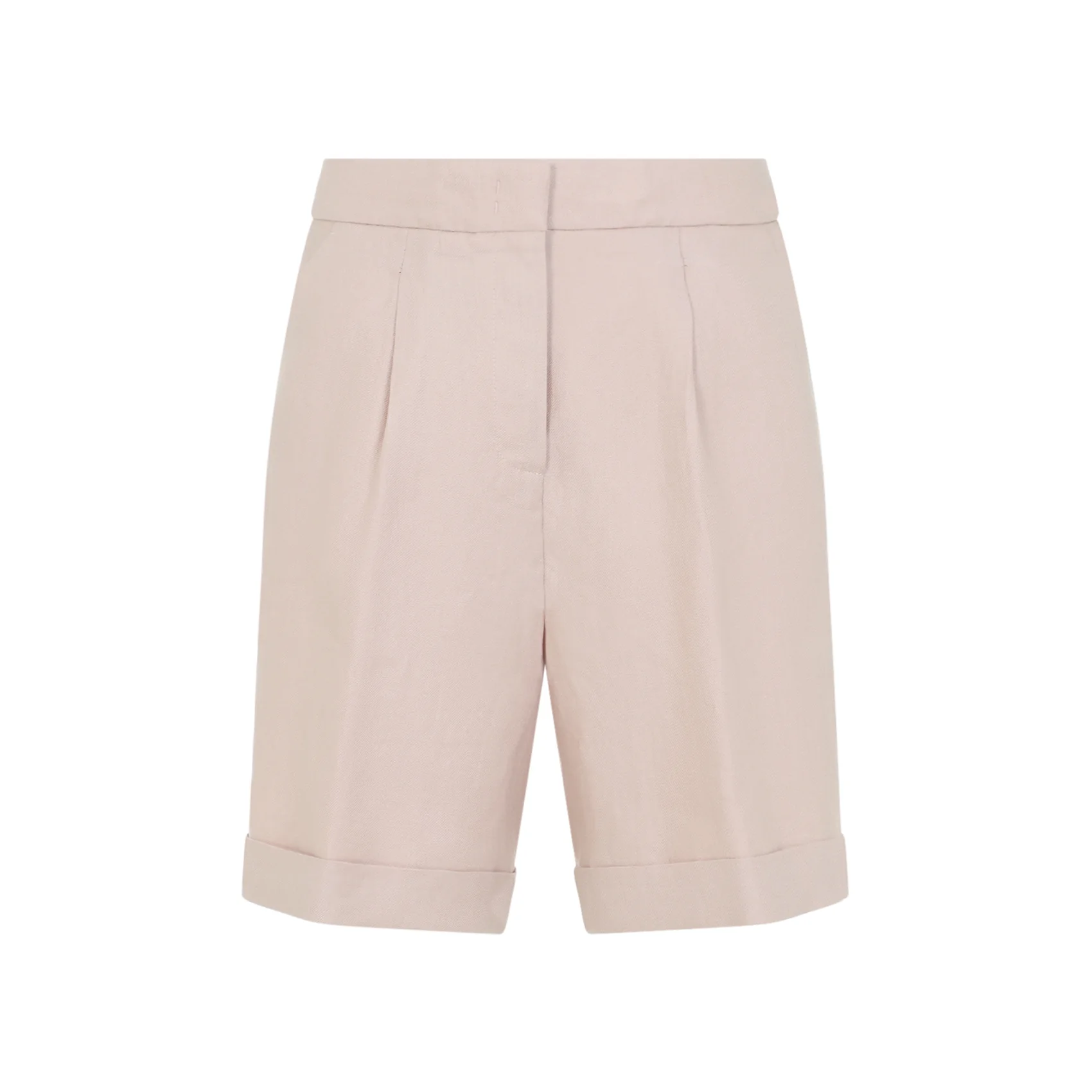 Peserico Linen Bermuda Shorts for Women - Mini Style - Image 4