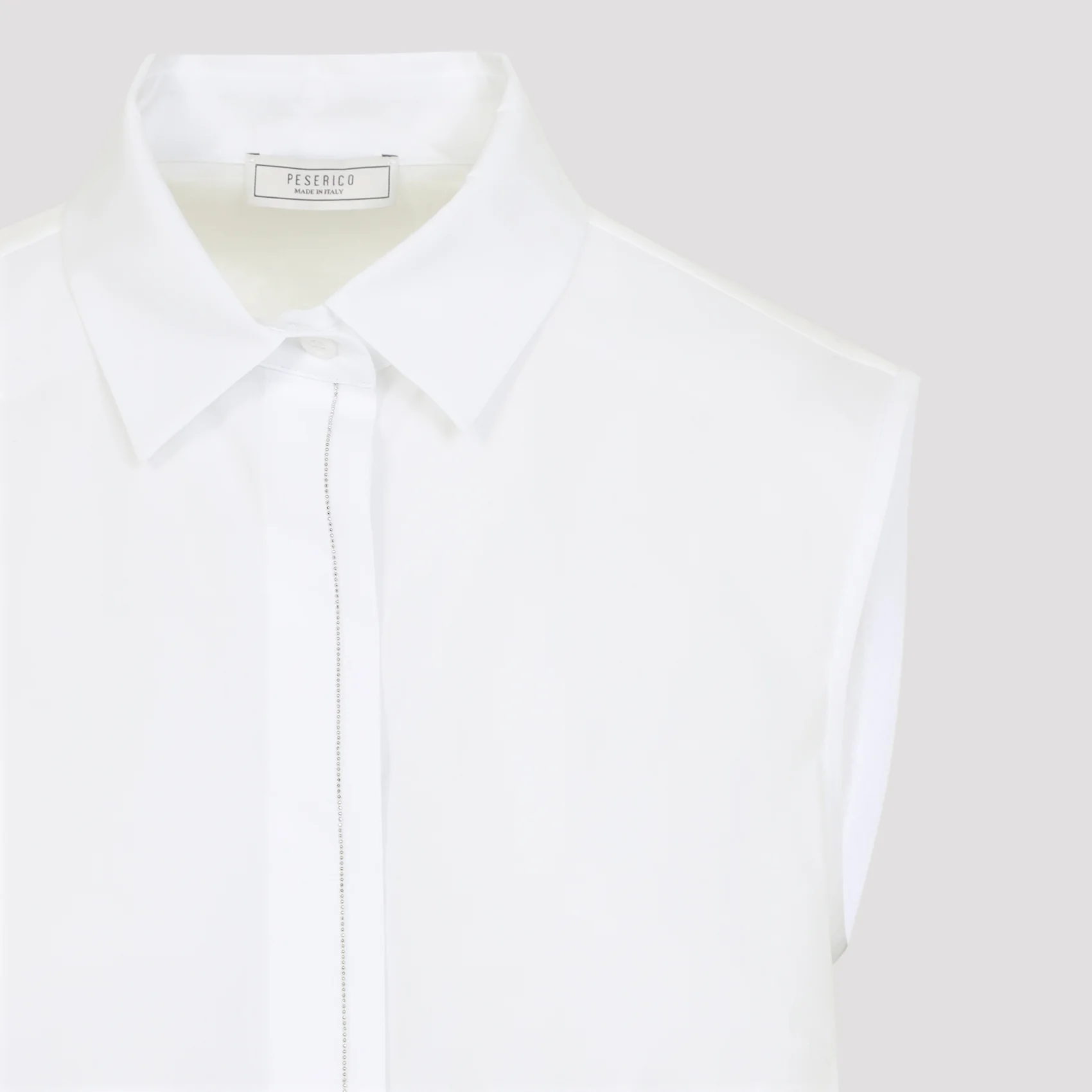 Peserico Stretch Cotton Shirt Top - Image 5