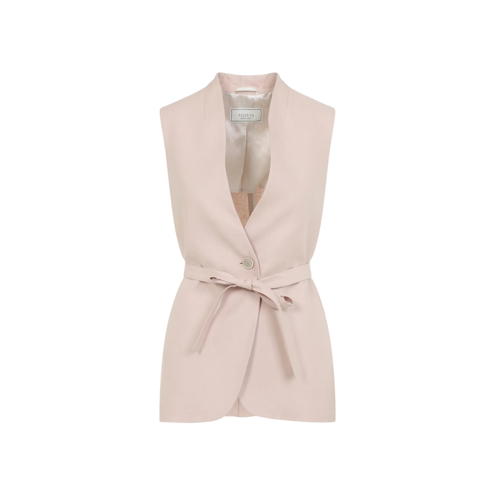 Peserico Women's Linen Gilet