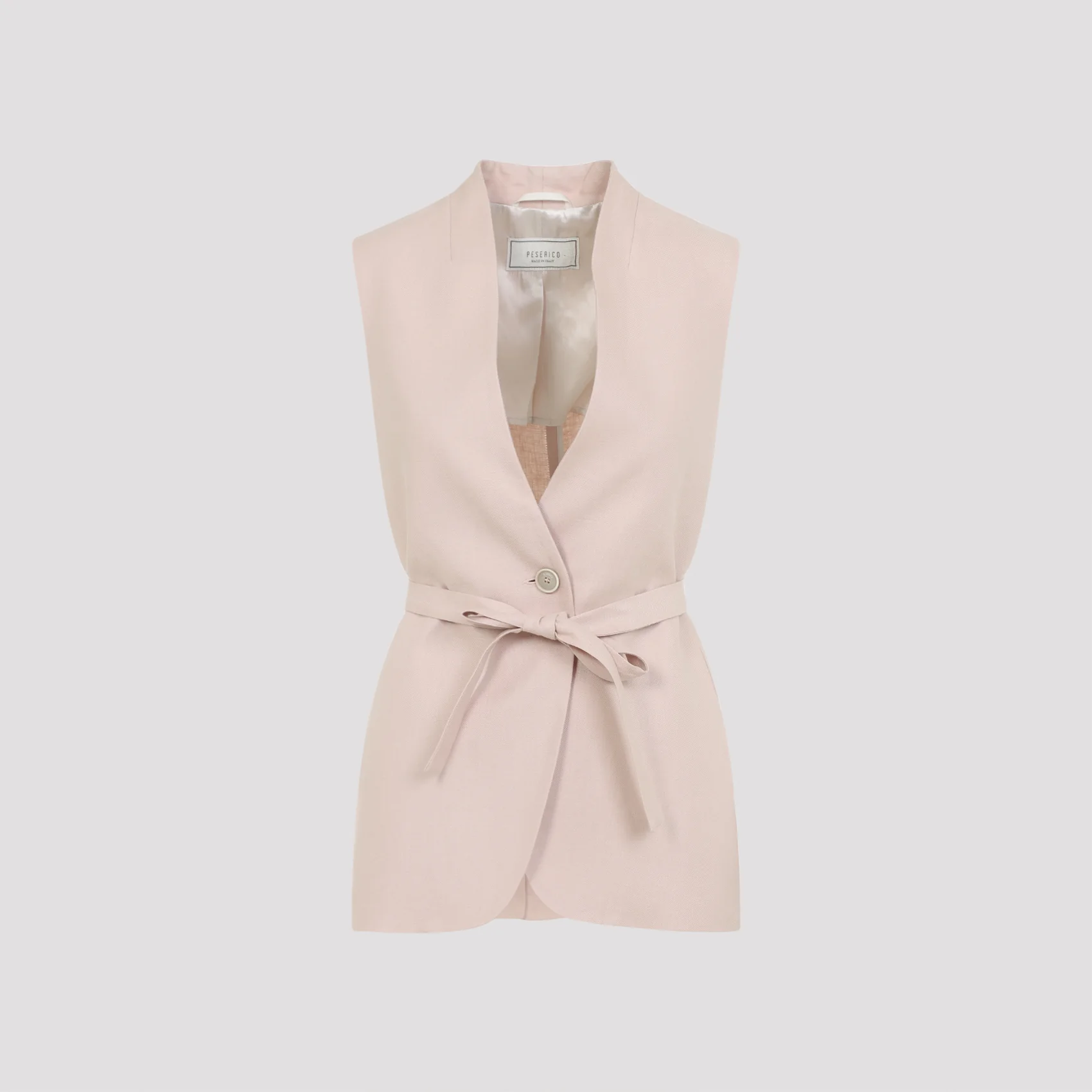 Peserico Women's Linen Gilet - Image 3