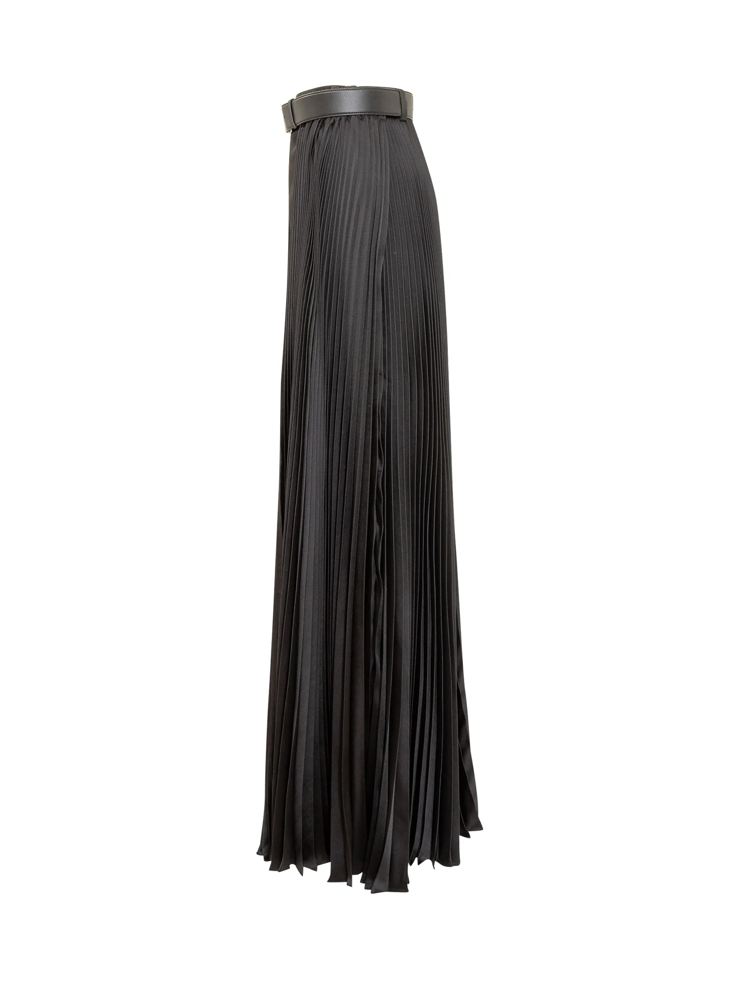 Peter Do Belted Mini Skirt with Pleated Design - Image 3