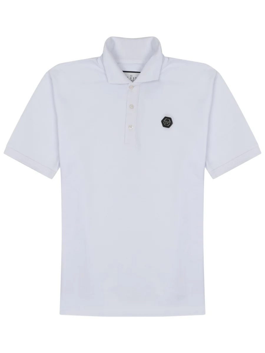 PHILIPP PLEIN Logo-appliqué Polo Shirt
