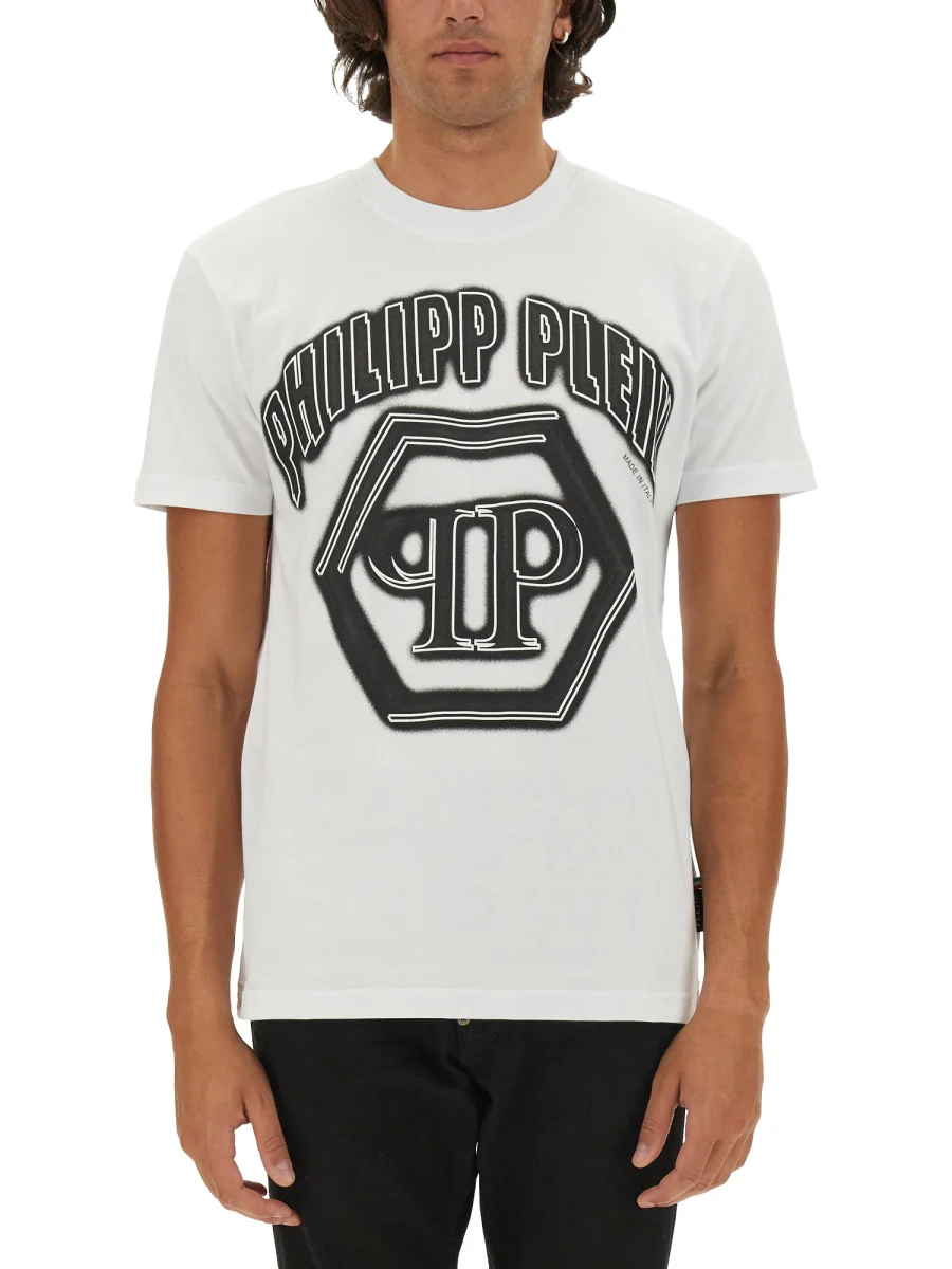 PHILIPP PLEIN Logo Print T-shirt