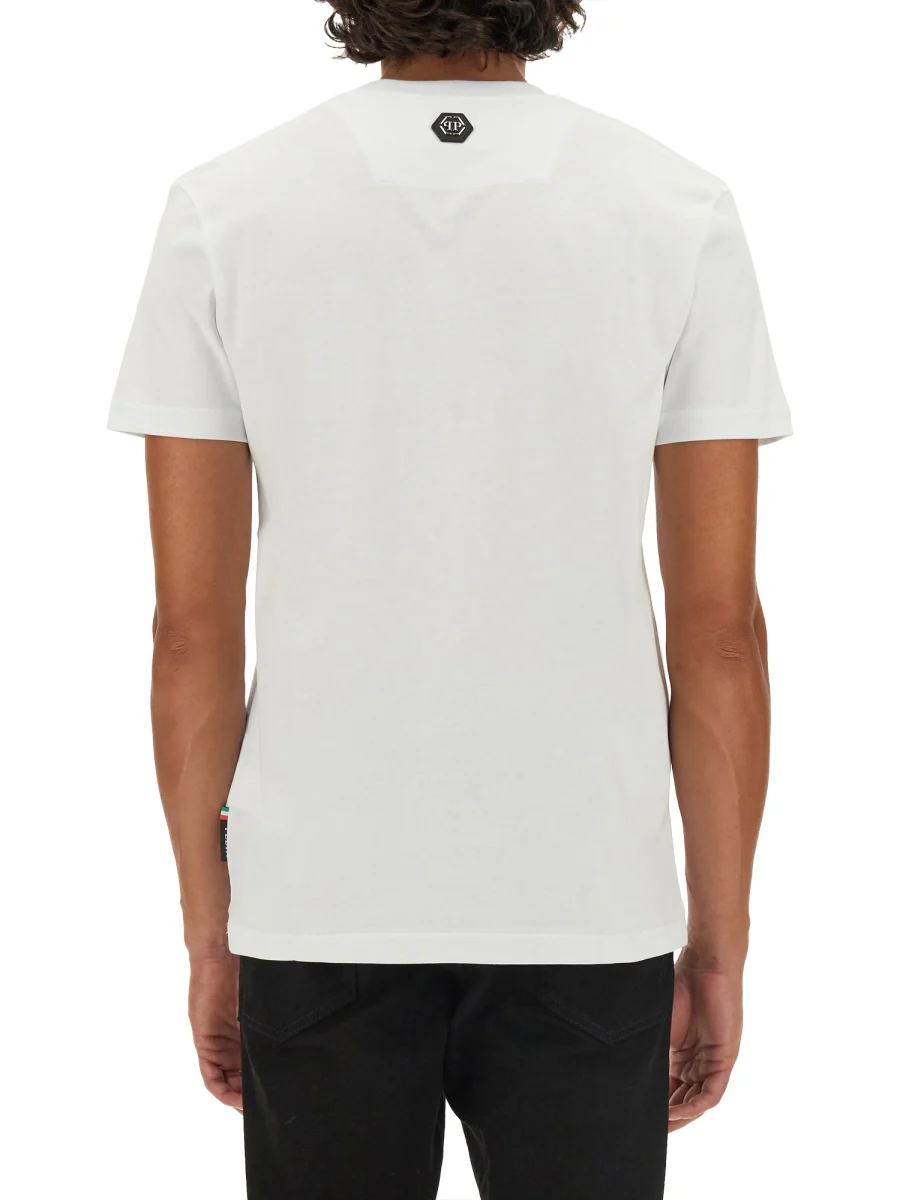 PHILIPP PLEIN Logo Print T-shirt - Image 3