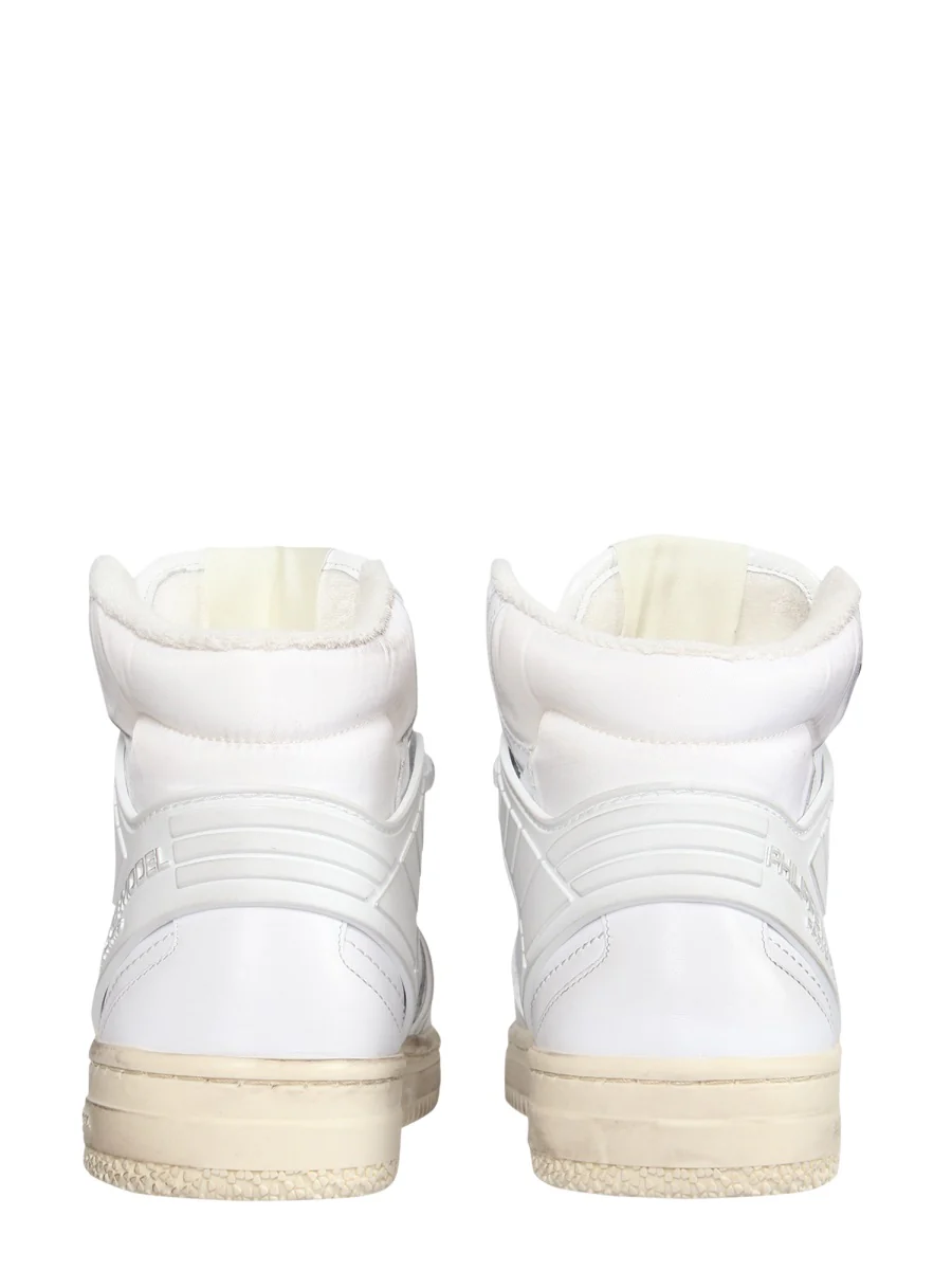 PHILIPPE MODEL High-top Leather Sneakers - Image 3