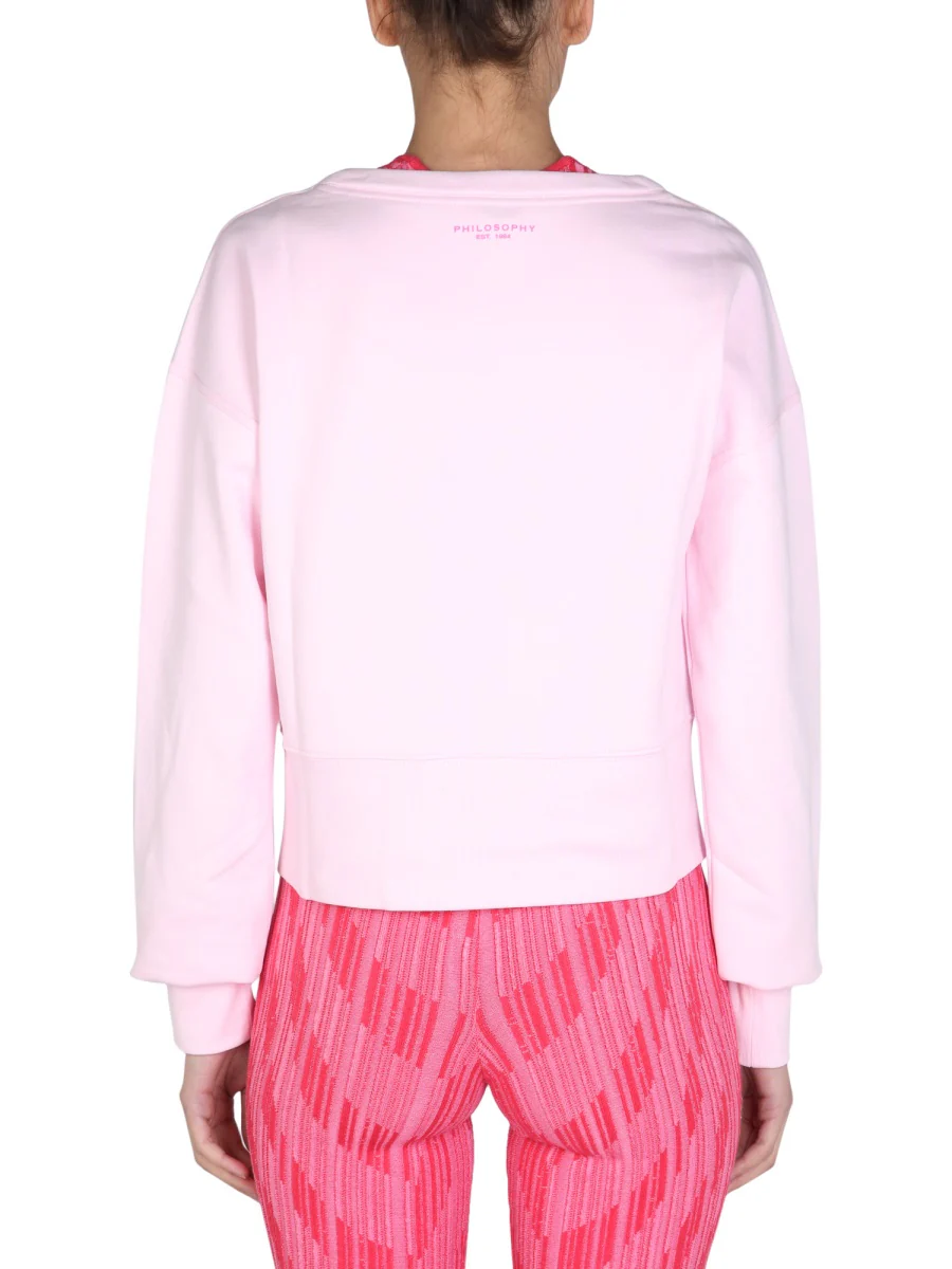 PHILOSOPHY DI LORENZO SERAFINI Regular Fit Sweatshirt - Image 4