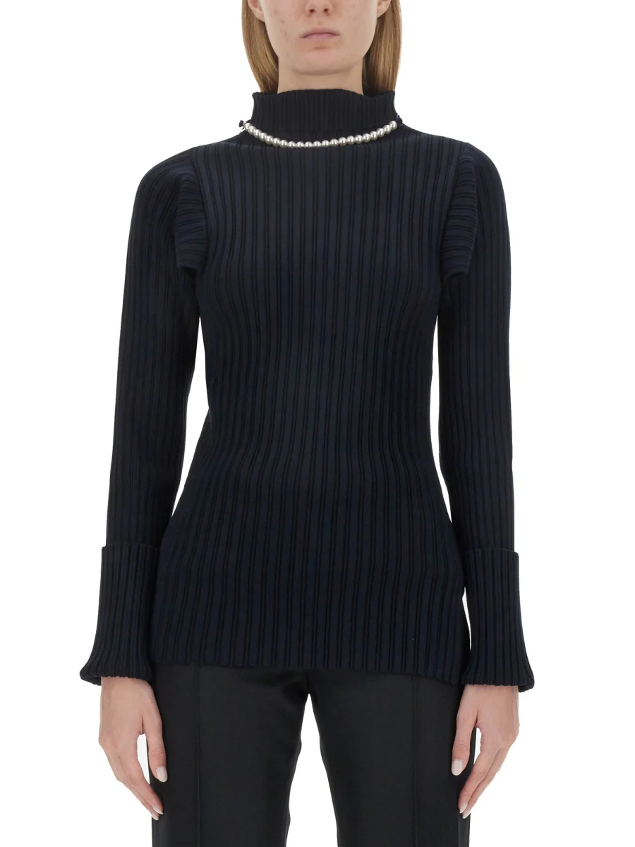 PHILOSOPHY DI LORENZO SERAFINI Ribbed Stretch Knit
