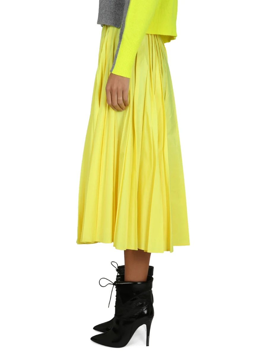 PHILOSOPHY DI LORENZO SERAFINI Taffeta Skirt - Image 3