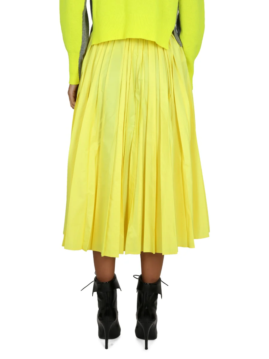 PHILOSOPHY DI LORENZO SERAFINI Taffeta Skirt - Image 4