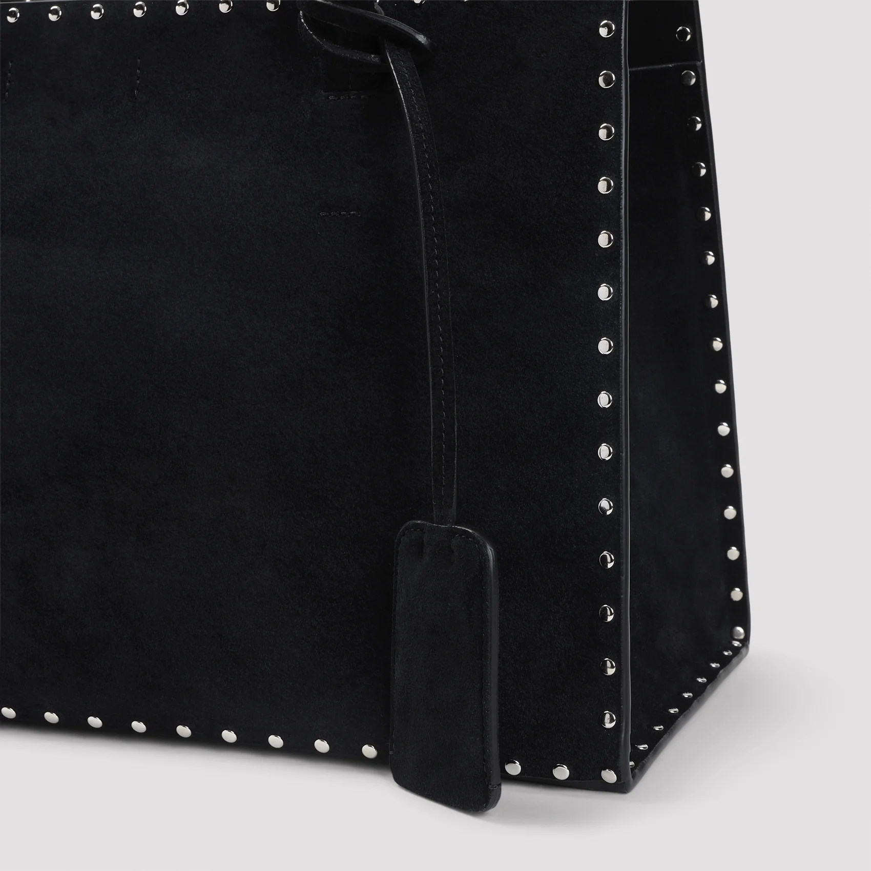 Phoebe Philo Mini Studded Suede Basket Handbag - Small - Image 6