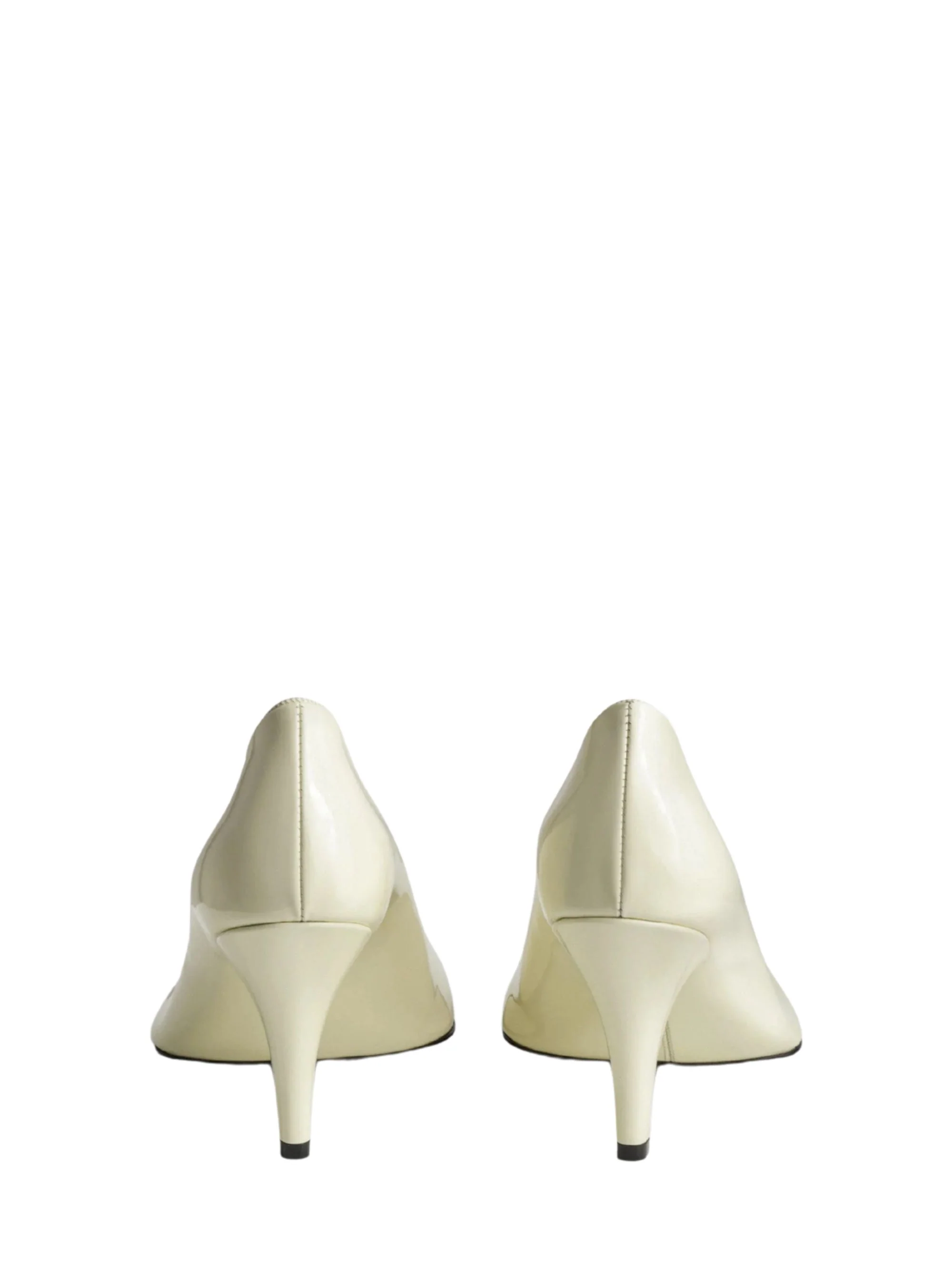 Phoebe Philo Soft Pump Heeled Shoe with 90mm Heel and Square Toe - Image 4