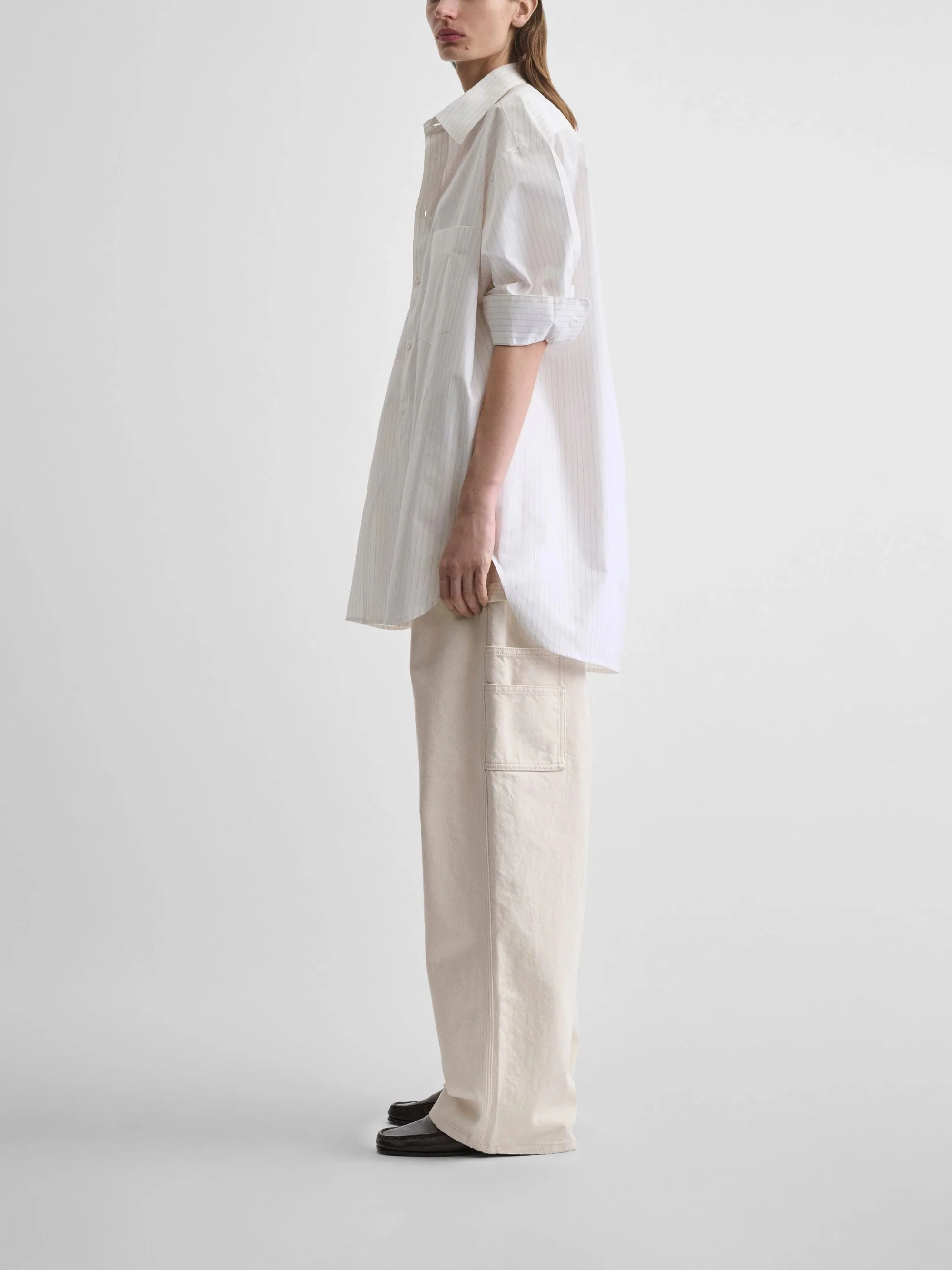 Phoebe Philo Tailored Stripe Shirt for Women - Image 4
