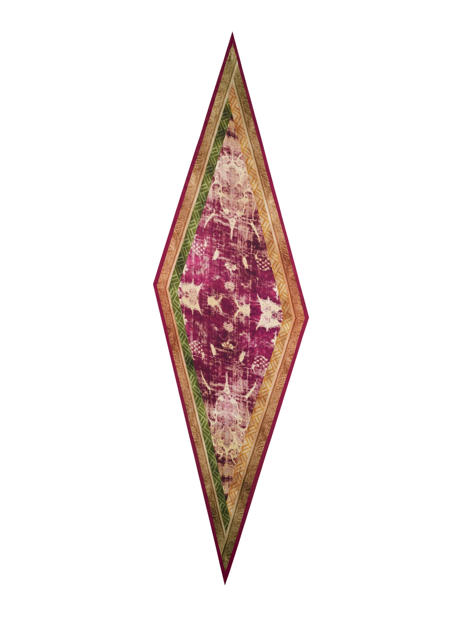 Pierre Louis Mascia Elegant Multi-Pattern Scarf for Men