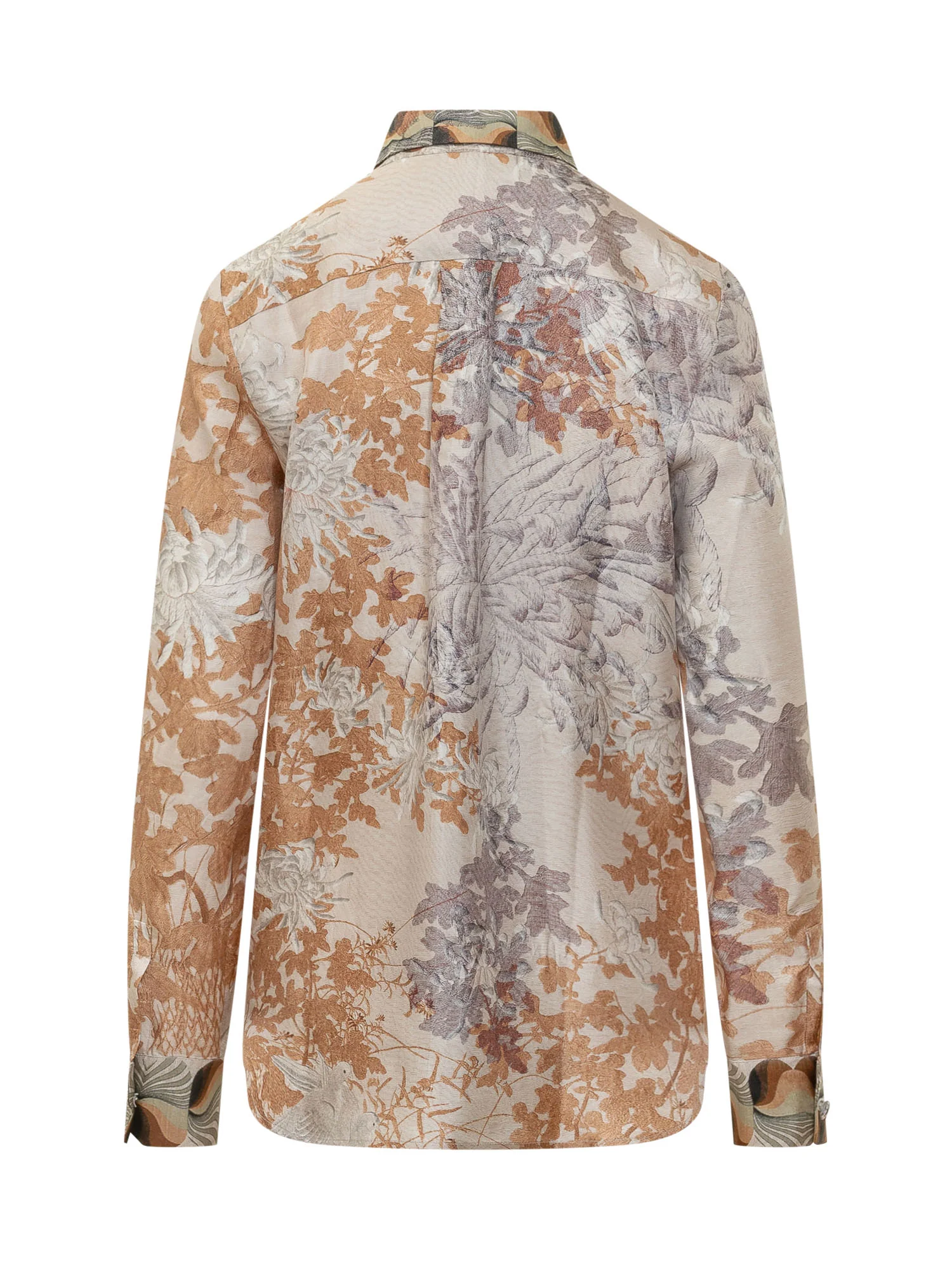 Pierre Louis Mascia Long Sleeve Painterly Print Shirt - Image 2